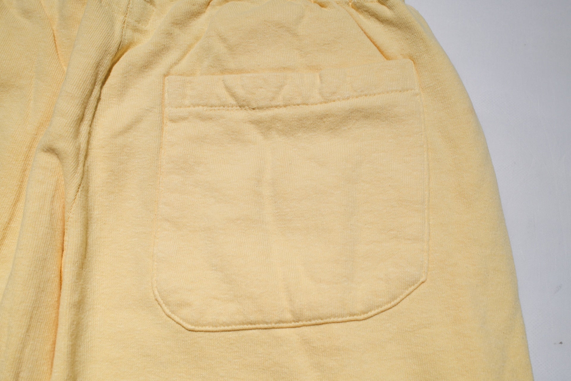 Dubble Works 9oz 'All-Season' Tubular Sweatpants (Pale Yellow)