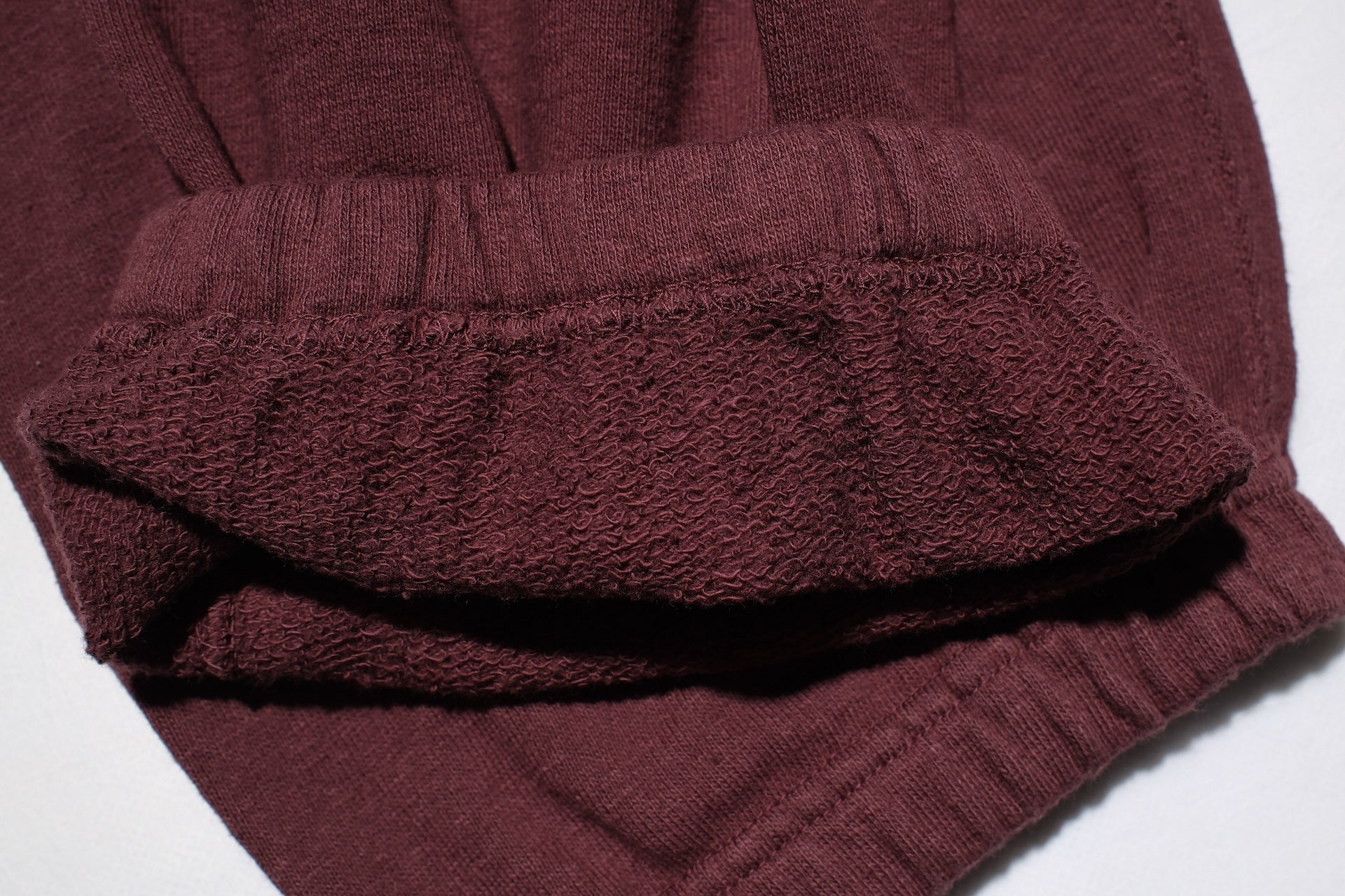 Dubble Works 9oz 'All-Season' Tubular Sweatpants (Bordeaux)