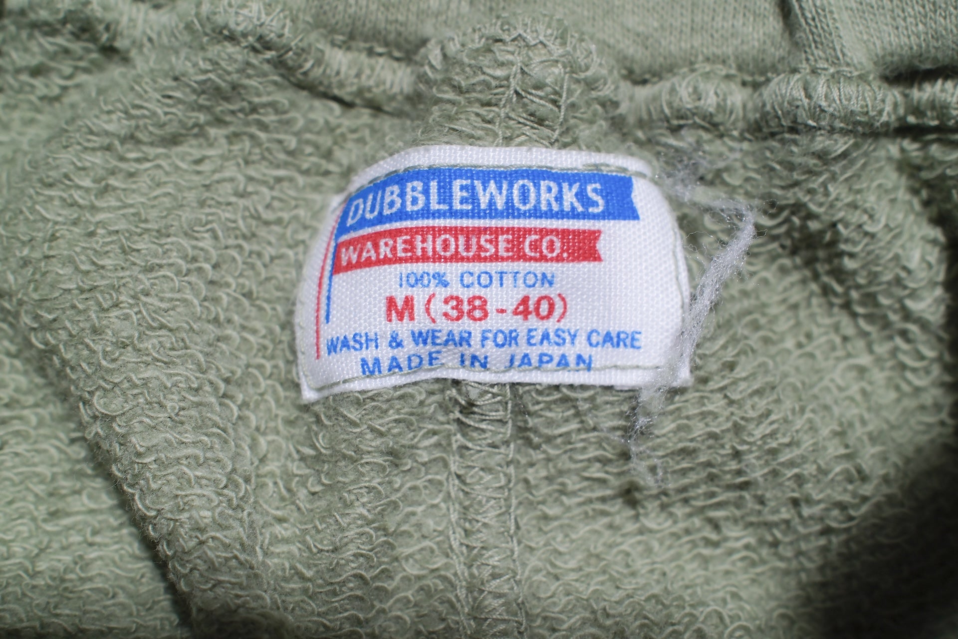 Dubble Works 9oz 'All-Season' Tubular Sweatpants (Tea Green)