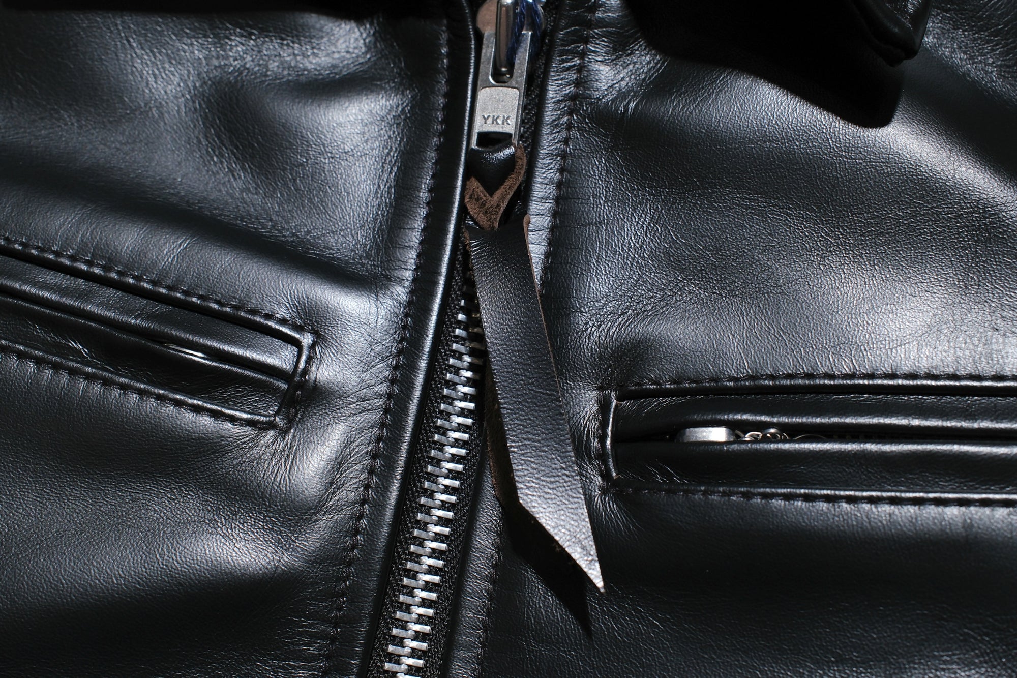 Iron Heart Horsehide Single Riders Jacket (Black Teacore)
