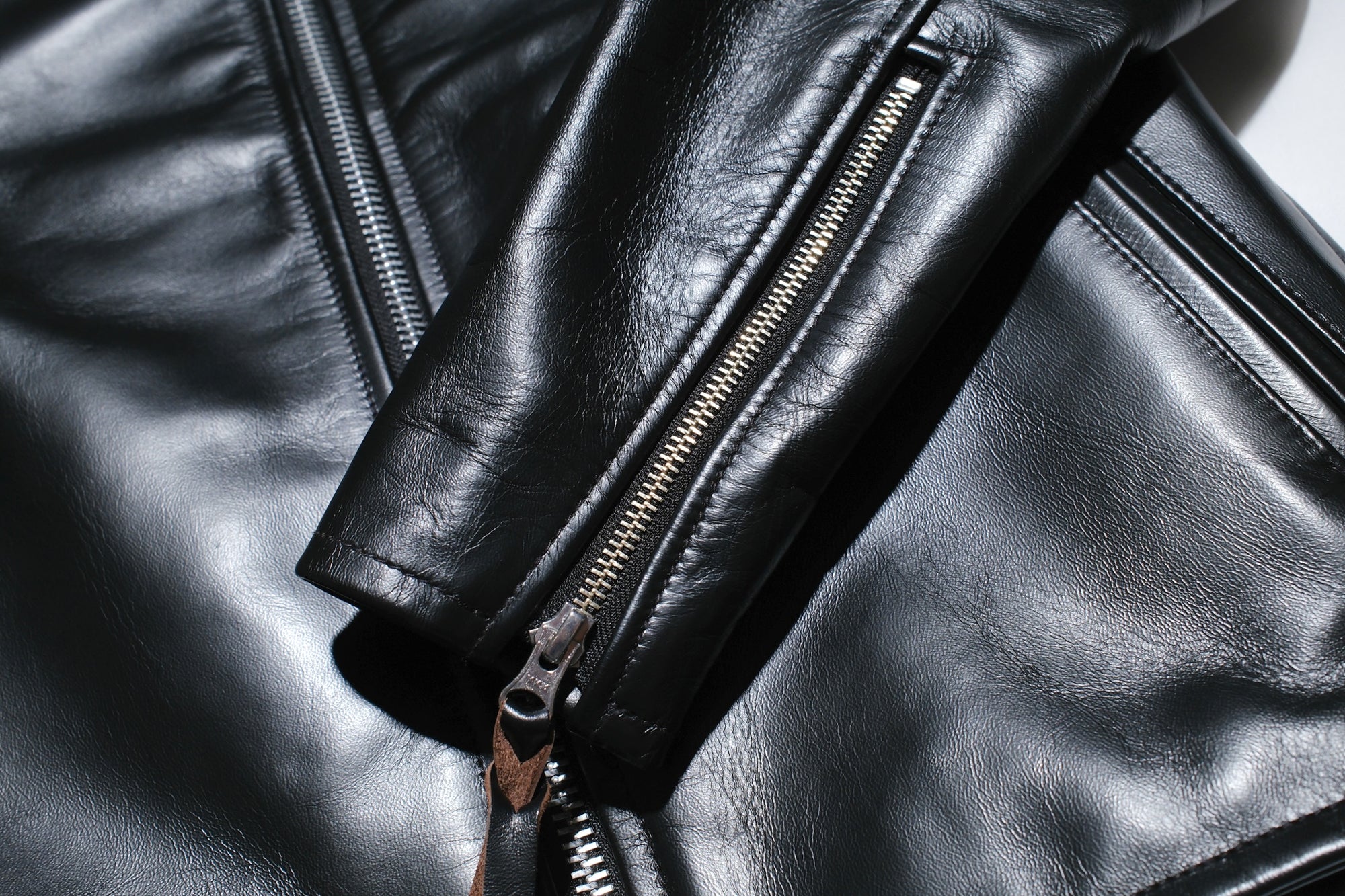 Iron Heart Horsehide Single Riders Jacket (Black Teacore)