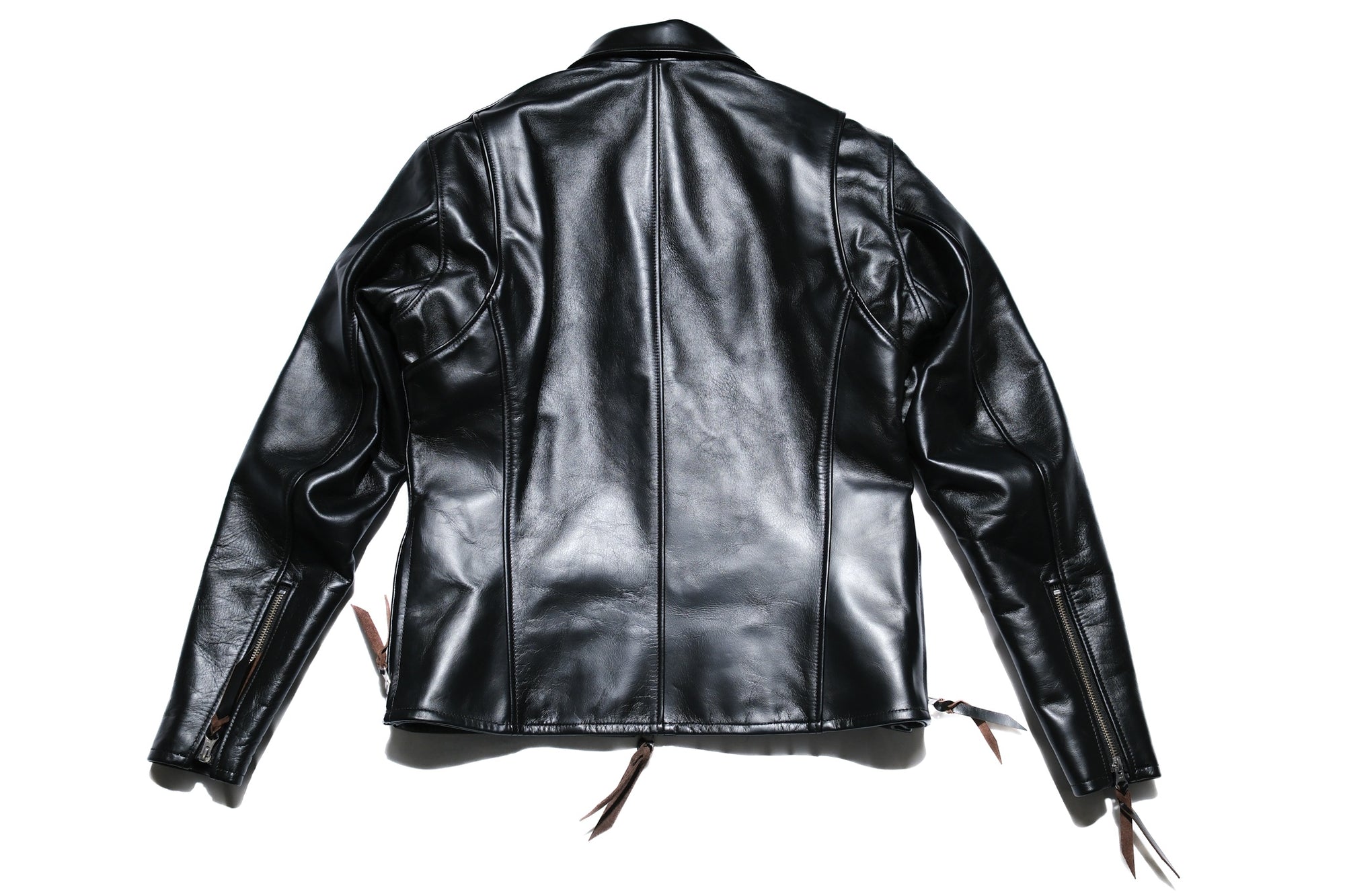 Iron Heart Horsehide Single Riders Jacket (Black Teacore)