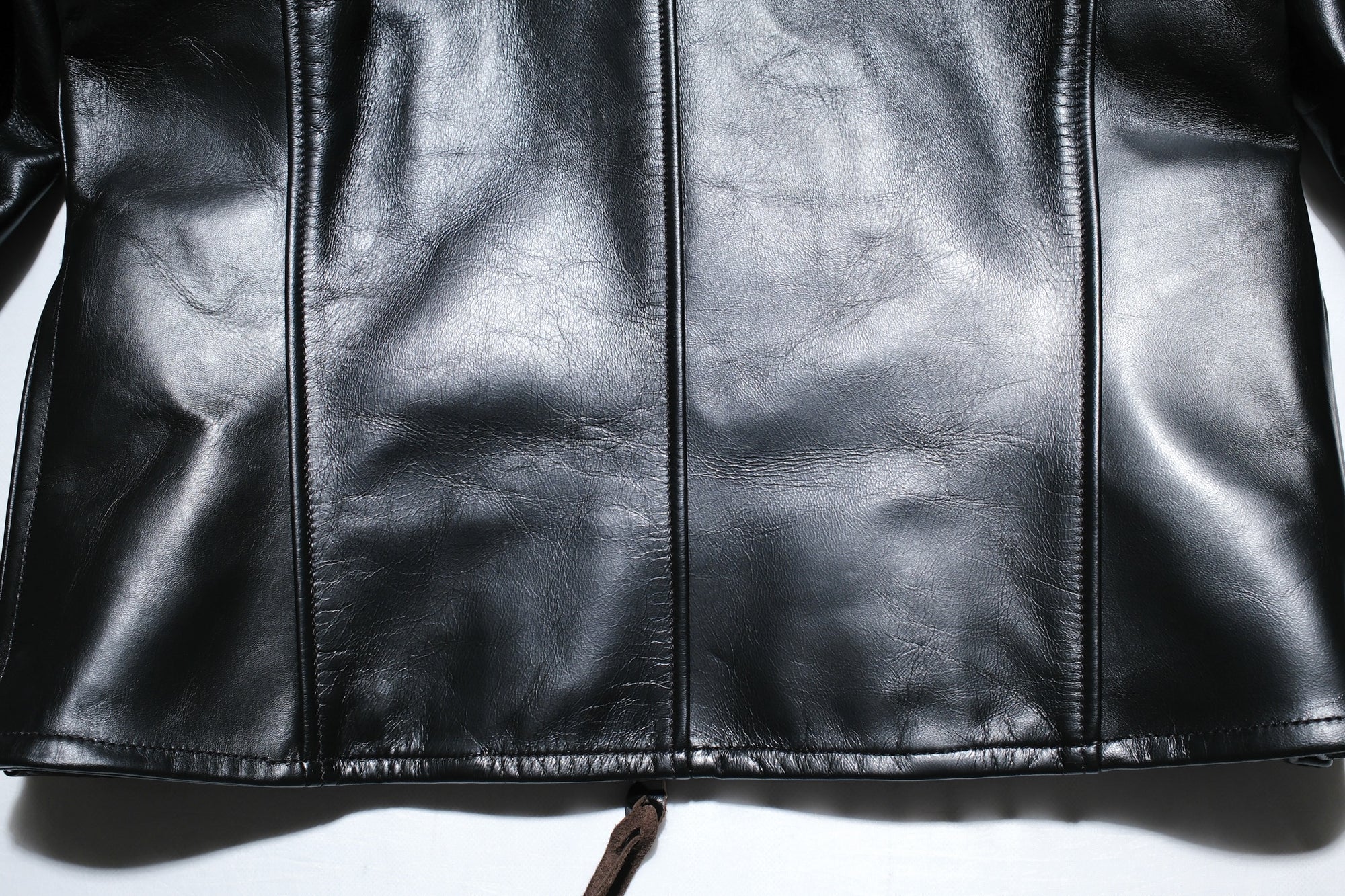 Iron Heart Horsehide Single Riders Jacket (Black Teacore)