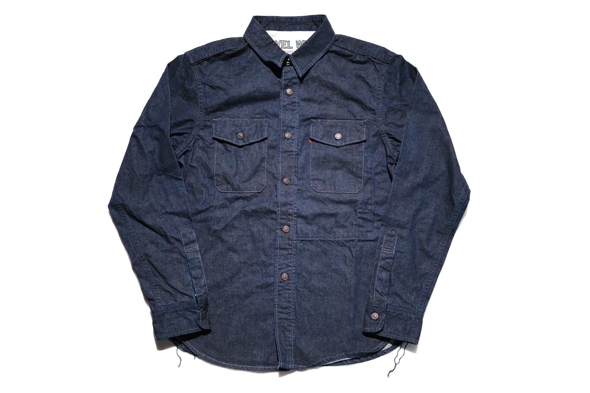 UES 9.5oz Indigo Dyed Selvage Denim Travelling Shirt