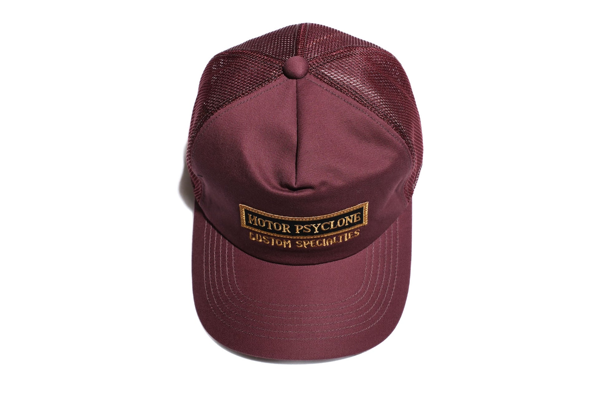 Freewheelers "Custom Specialties" Mesh Trucker Cap (Burgundy)