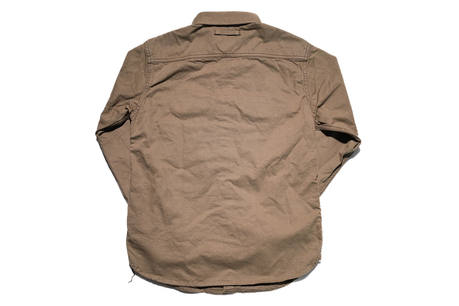 UES 9.5oz Selvage Duck Canvas Travelling Shirt (Vintage Olive)