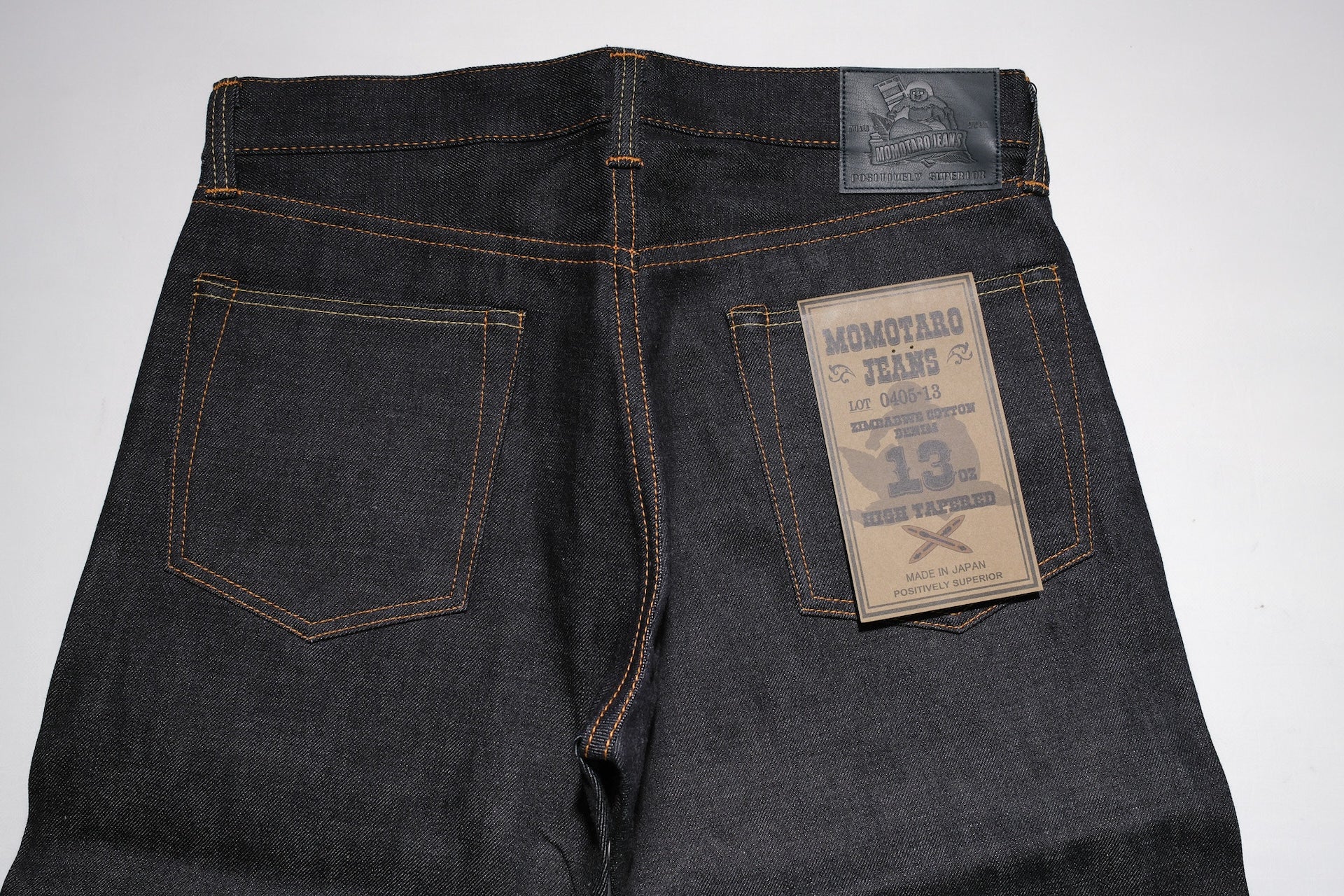 Momotaro 13oz 0405-13 Denim (High Tapered Fit)