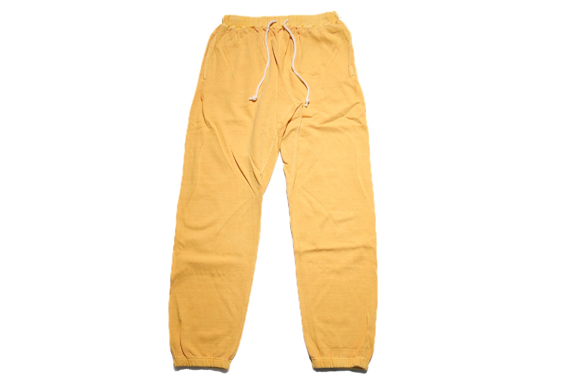 Dubble Works 9oz 'Pigment Dyed' Tubular Sweatpants (Gold)