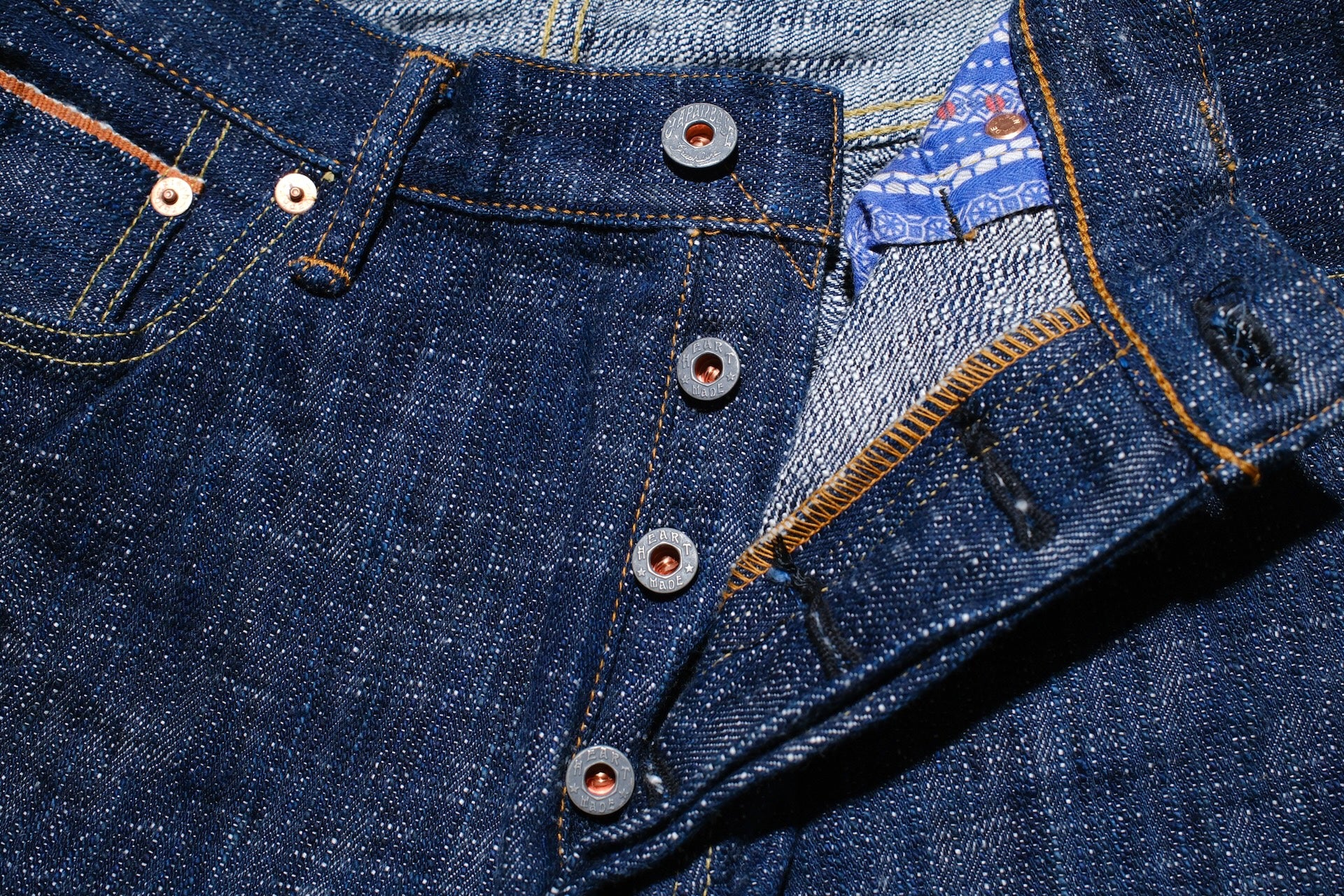 Graph Zero 15oz “Vivid Indigo” Ultra-Slubby Denim (Classic Straight fit)