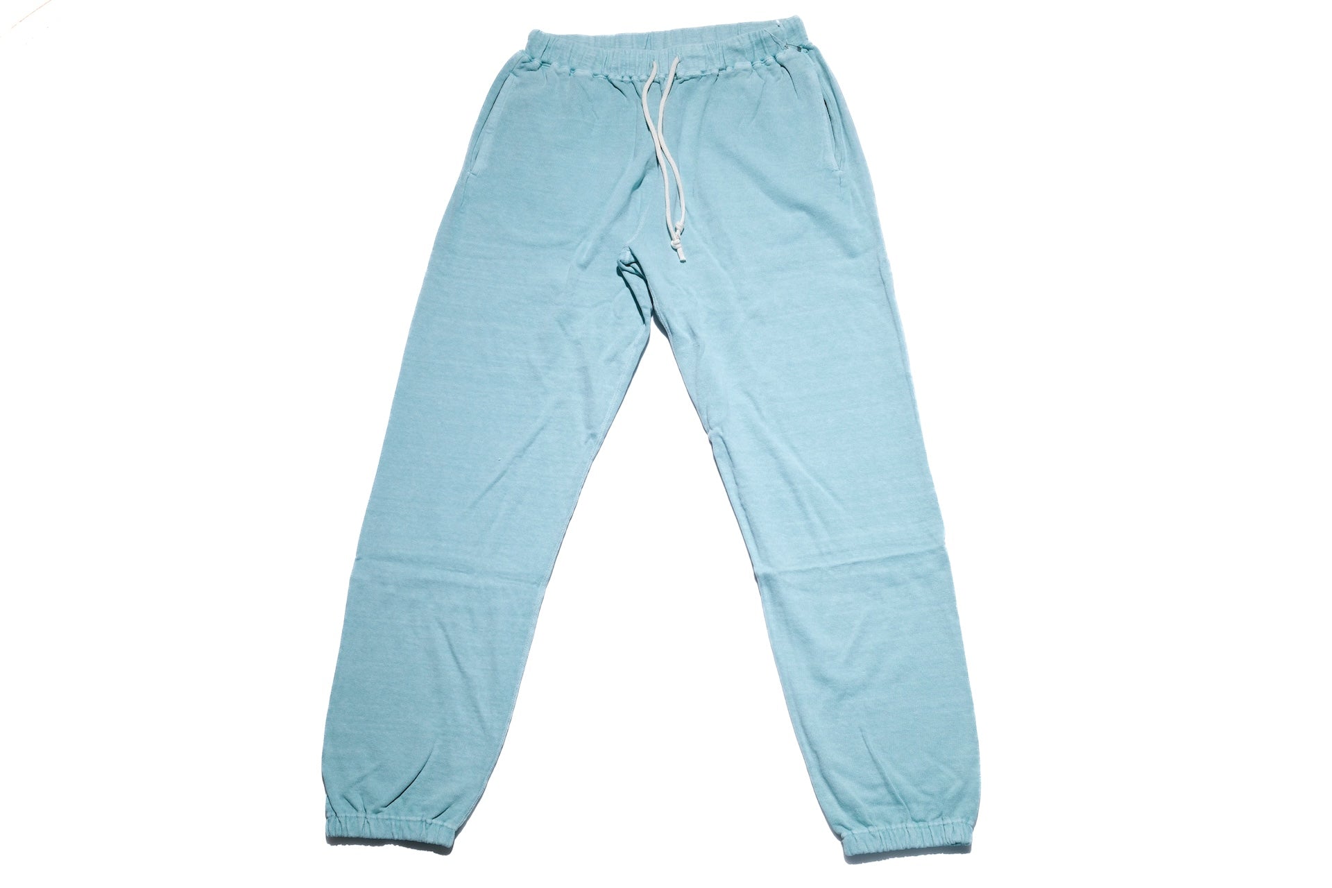 Dubble Works 9oz 'Pigment Dyed' Tubular Sweatpants (Turquoise)