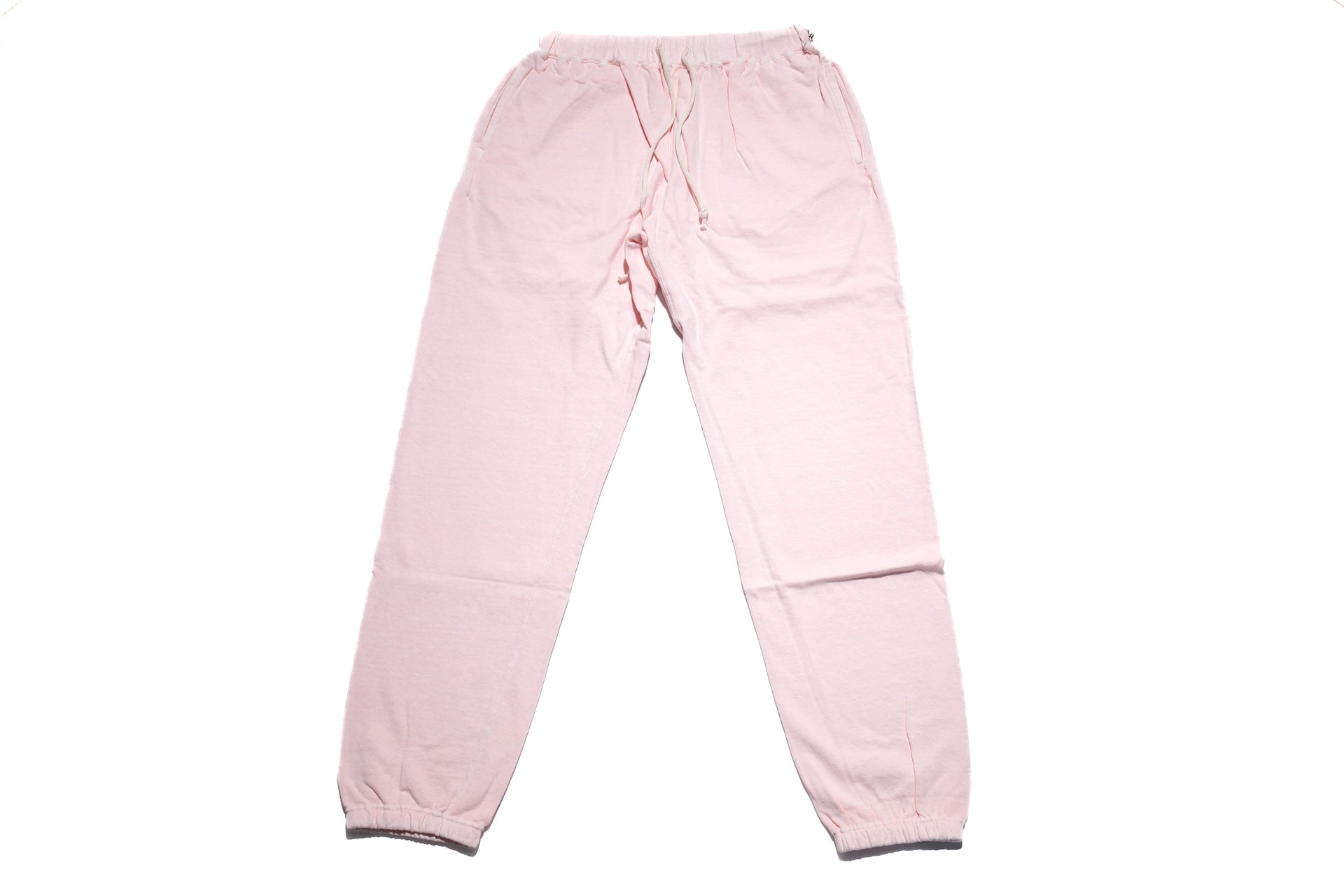 Dubble Works 9oz 'Pigment Dyed' Tubular Sweatpants (Salmon Pink)