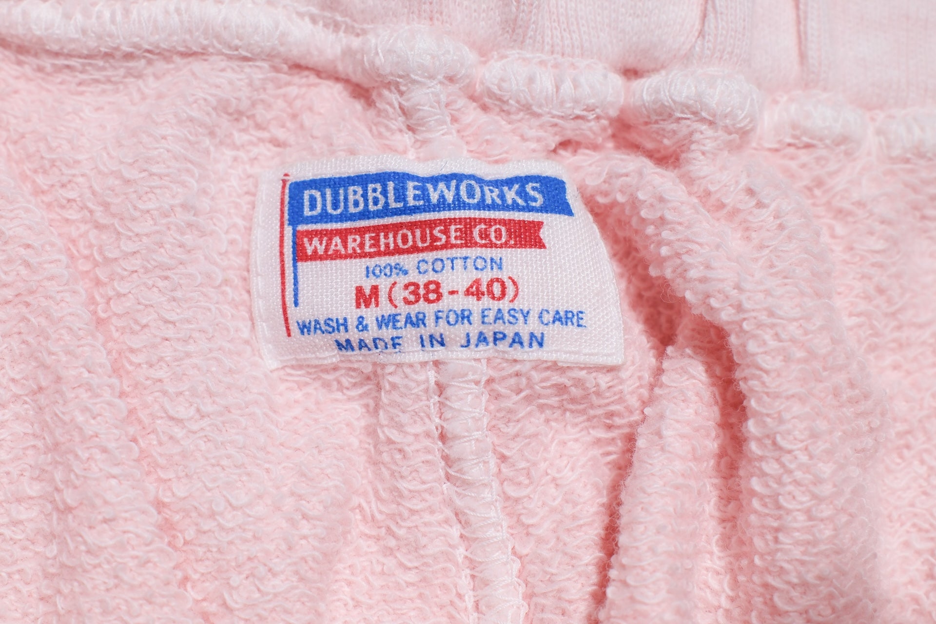 Dubble Works 9oz 'Pigment Dyed' Tubular Sweatpants (Salmon Pink)