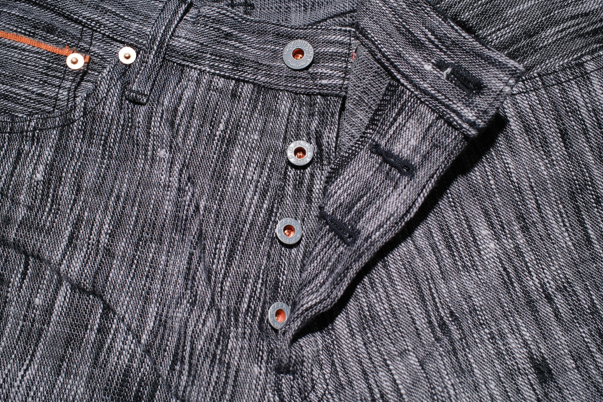 Graph Zero 15oz “Kase-Sumi” Vertical-Slubby Denim (Slim Straight fit)