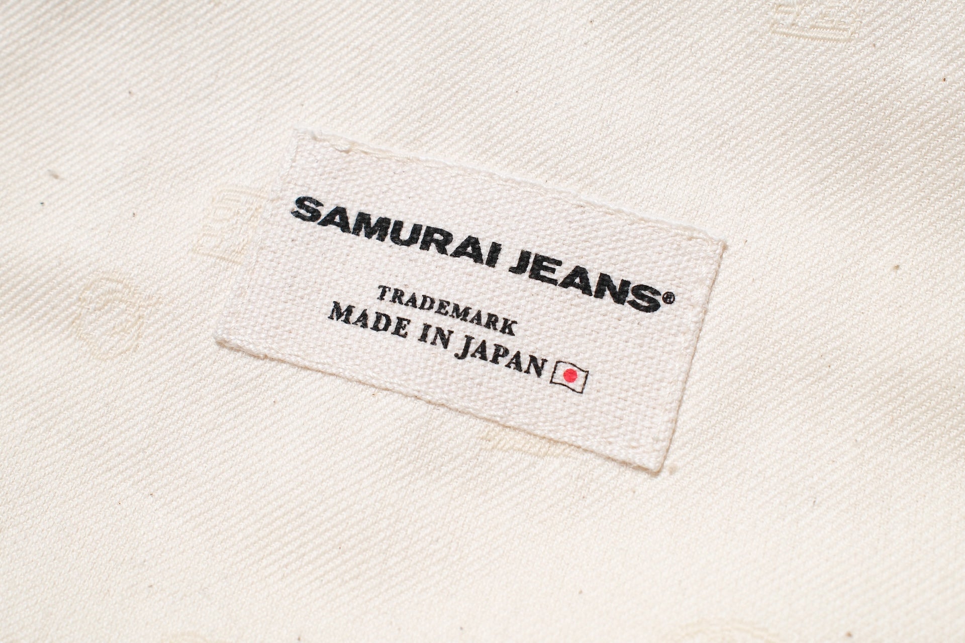 Samurai "Boston" 18oz Natural Indigo Two-Way Denim Bag