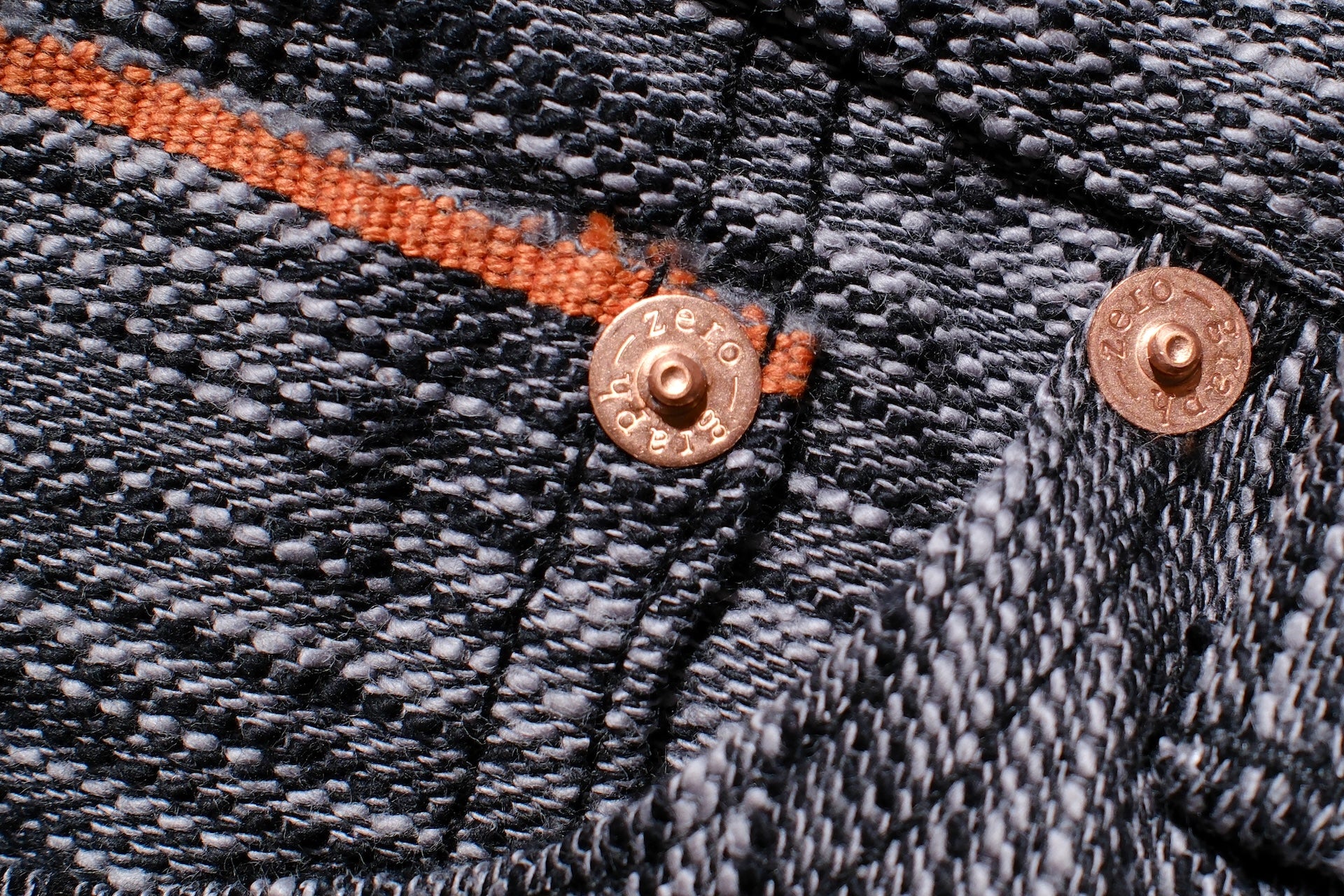 Graph Zero 15oz “Kase-Sumi” Vertical-Slubby Denim (Slim Straight fit)