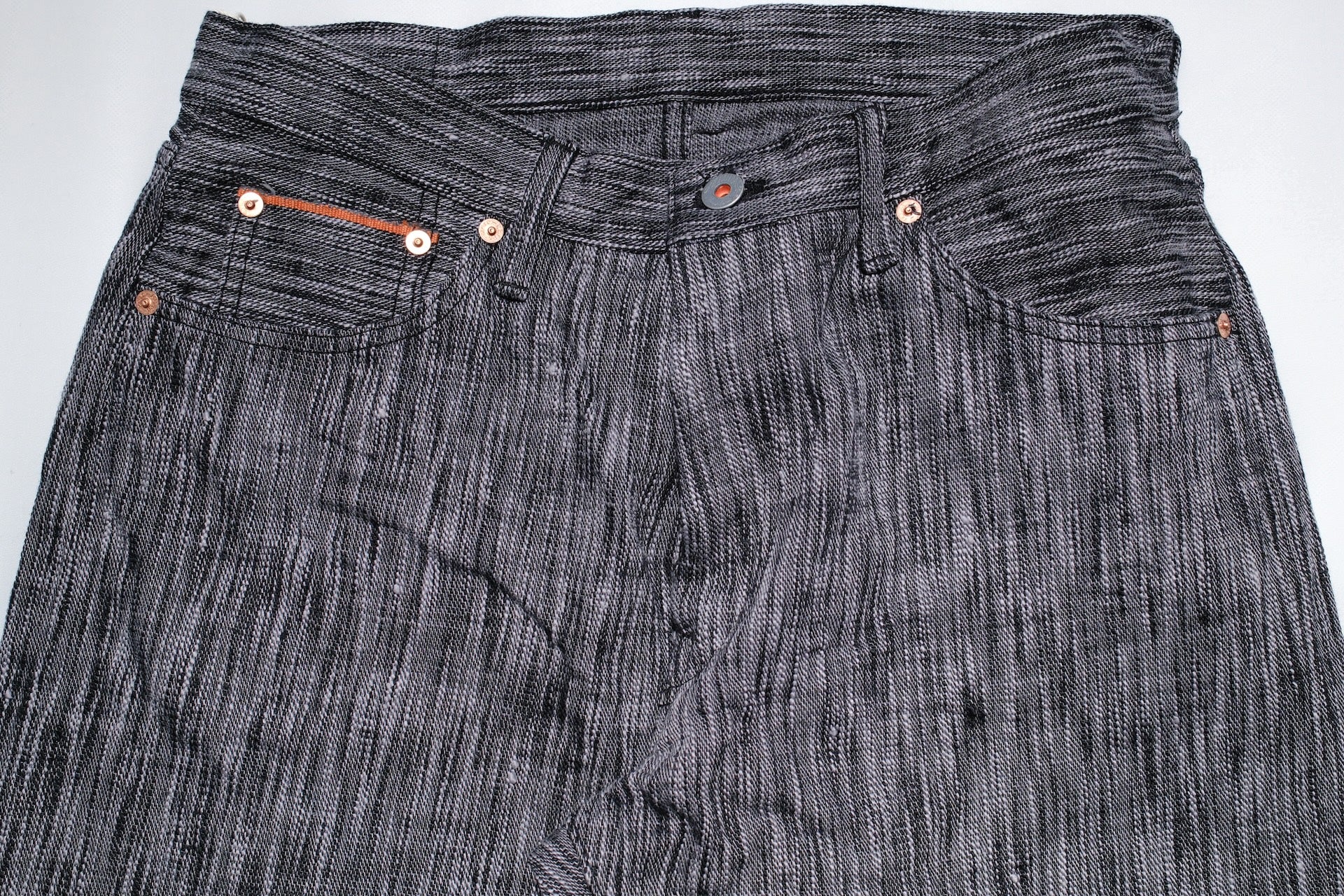 Graph Zero 15oz “Kase-Sumi” Vertical-Slubby Denim (Slim Straight fit)
