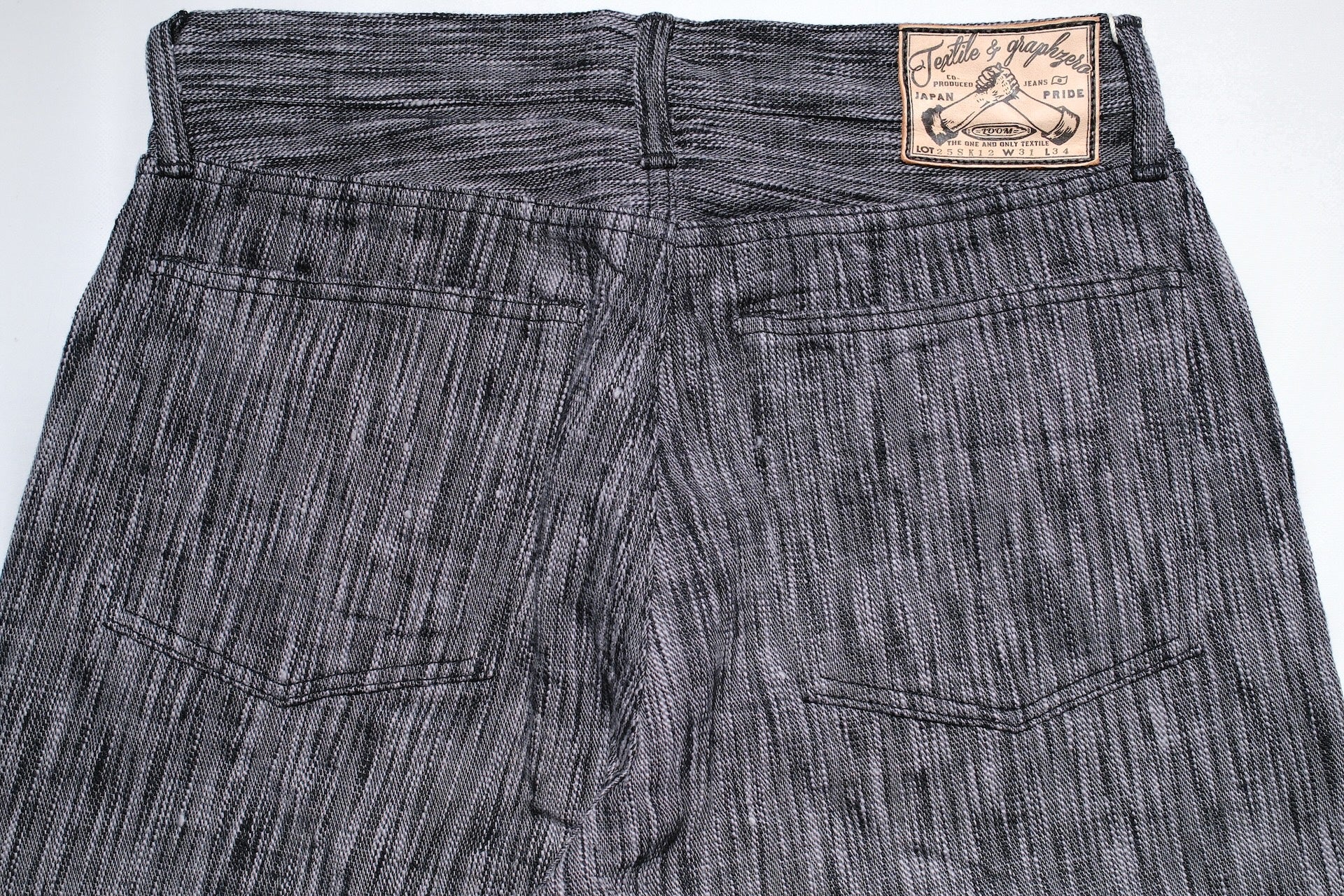 Graph Zero 15oz “Kase-Sumi” Vertical-Slubby Denim (Slim Straight fit)