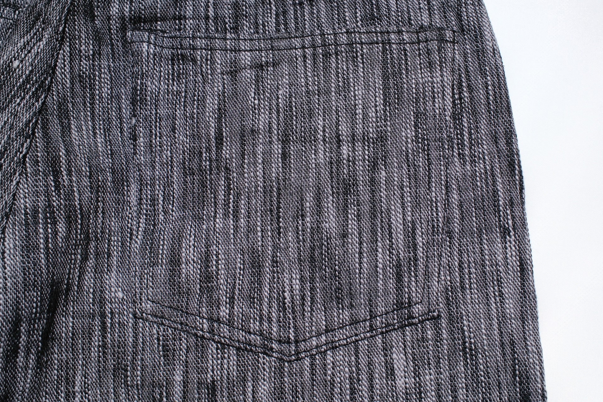 Graph Zero 15oz “Kase-Sumi” Vertical-Slubby Denim (Slim Straight fit)