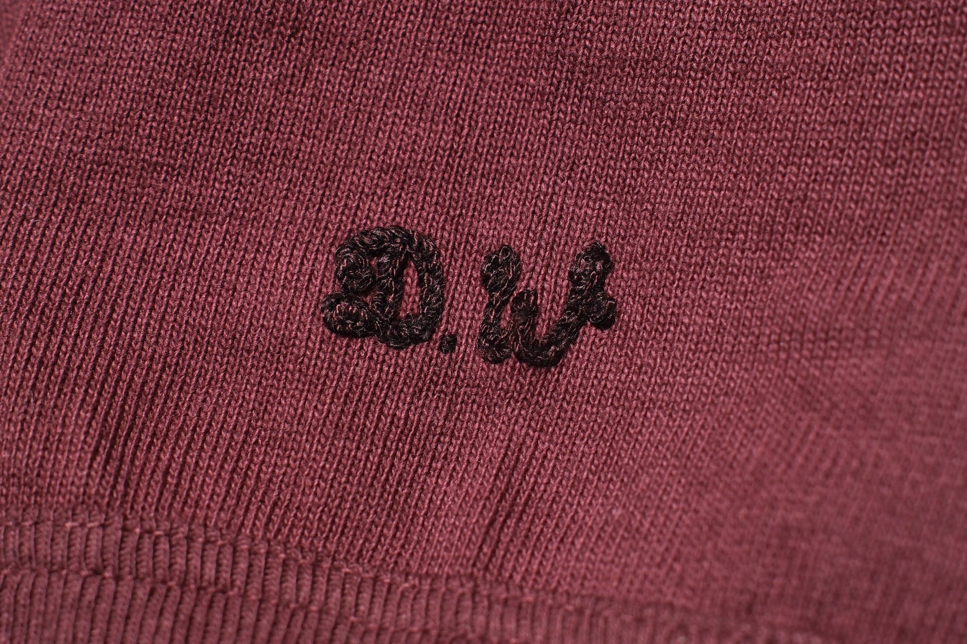 Dubble Works 9oz "Ultra-Heavy" Loopwheeled L/S Tee (Bordeaux)