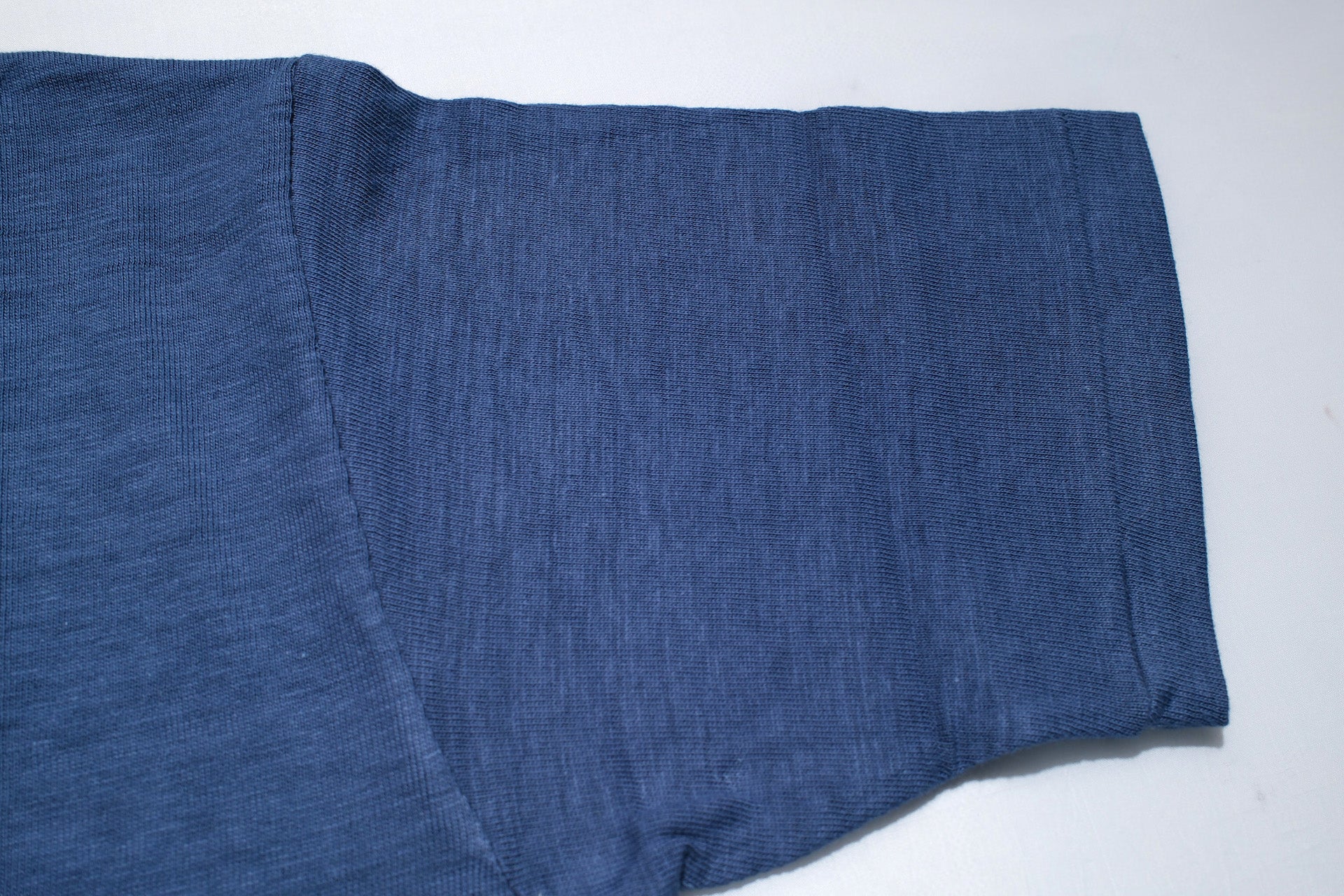 Warehouse 5.5oz "Bamboo Textured" Henley Tee (Fade Blue)