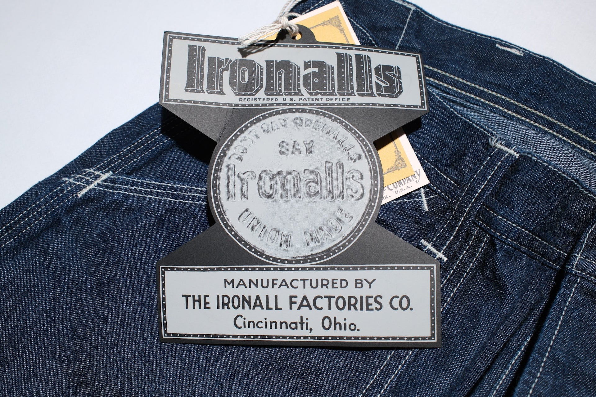 Freewheelers 10oz Lot. 102 "Ironalls" Denim Overalls (Indigo)