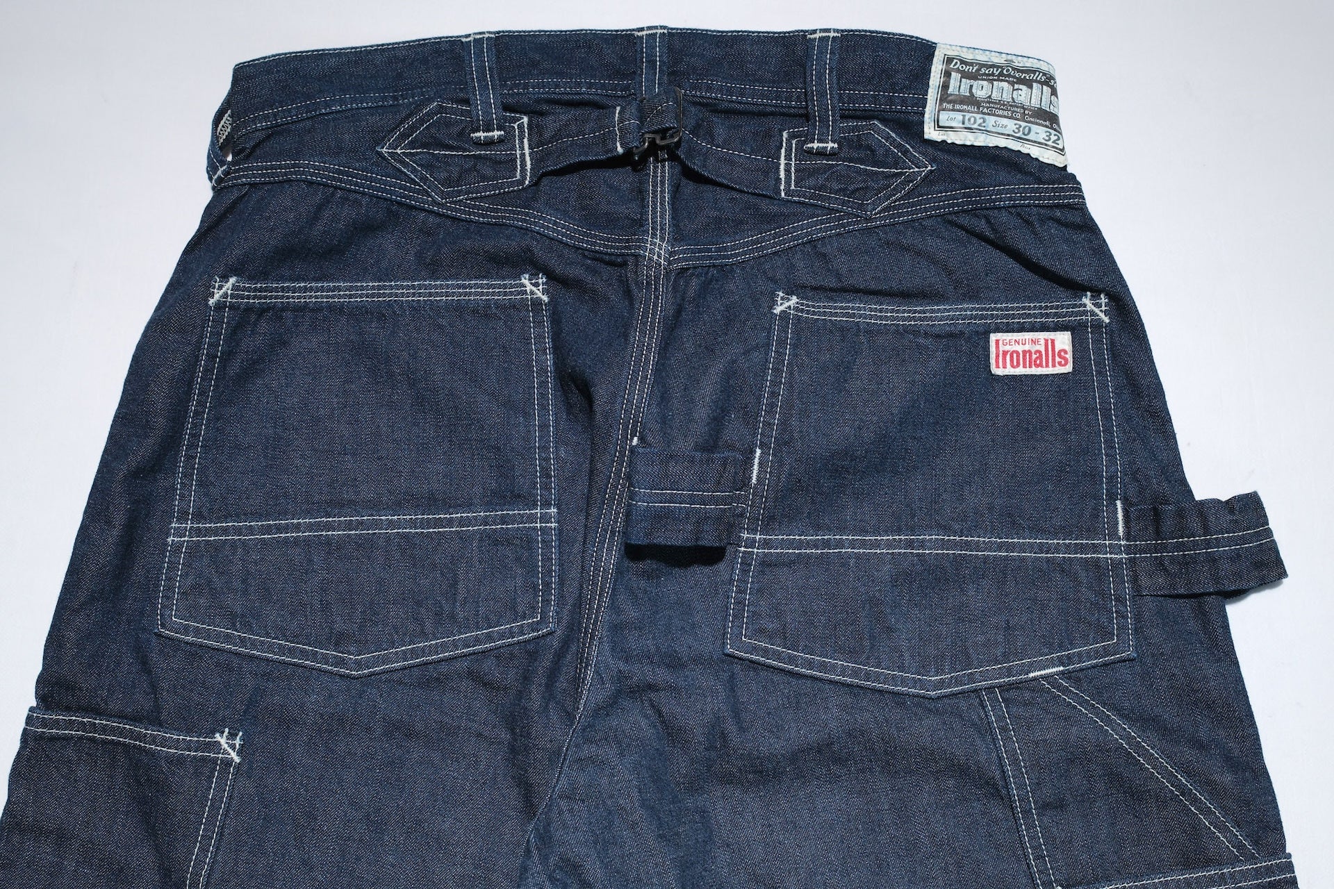 Freewheelers 10oz Lot. 102 "Ironalls" Denim Overalls (Indigo)