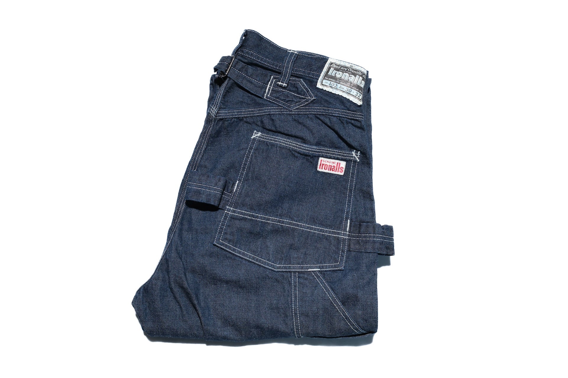 Freewheelers 10oz Lot. 102 "Ironalls" Denim Overalls (Indigo)