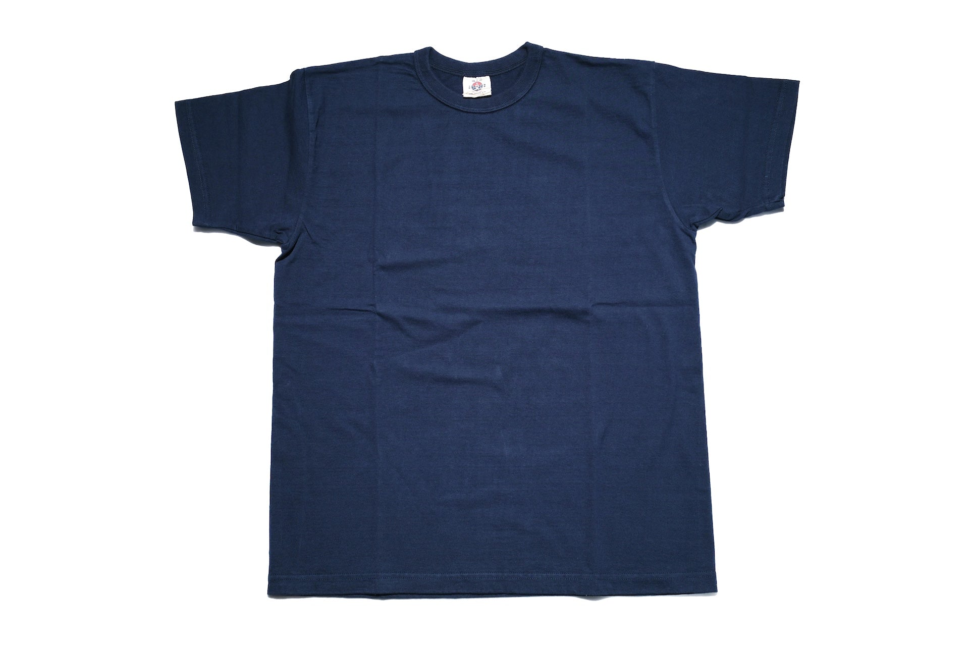 Samurai 8.5oz Loopwheeled  "Overseas-Edition" Plain Tee (Navy)