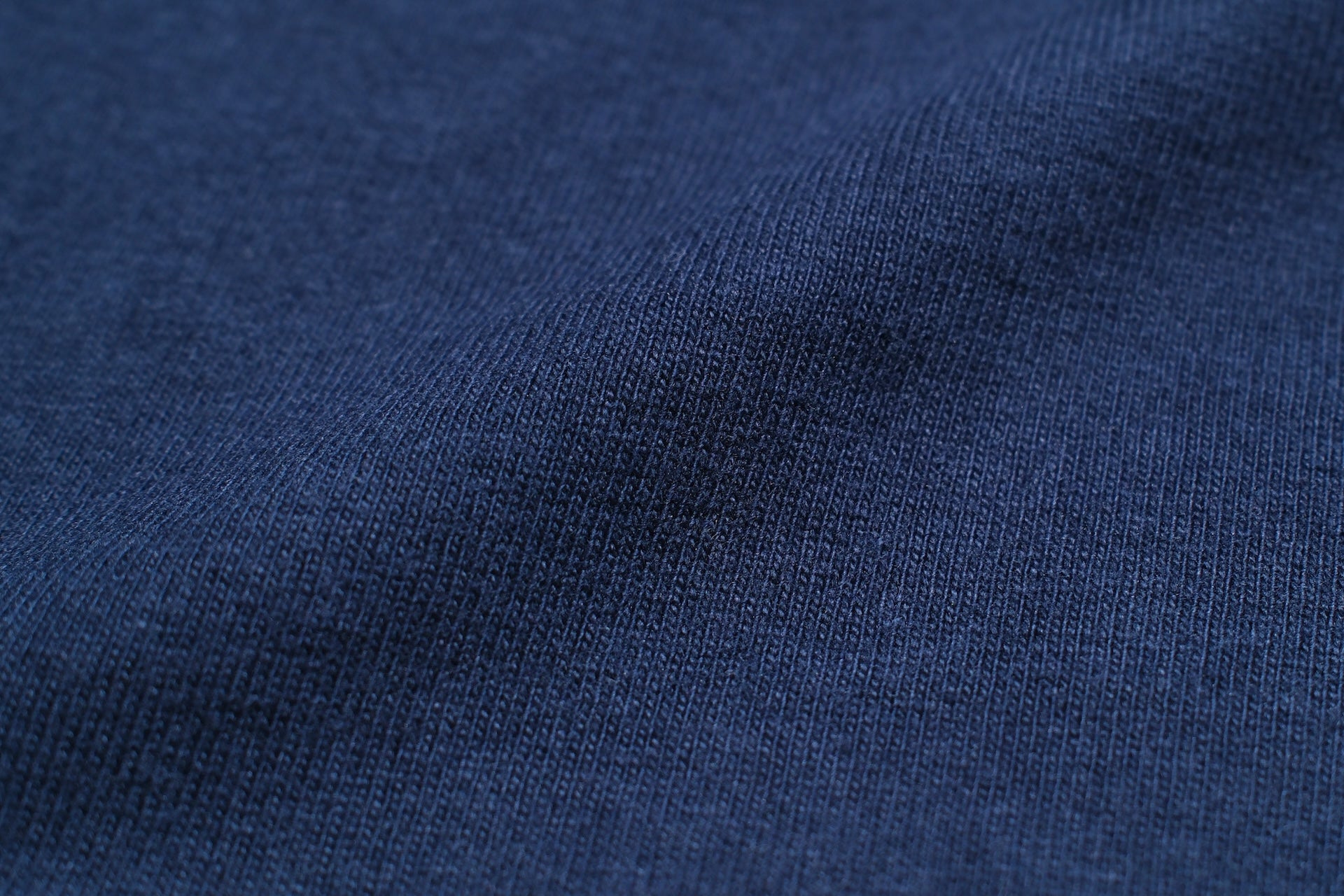 Samurai 8.5oz Loopwheeled  "Overseas-Edition" Plain Tee (Navy)