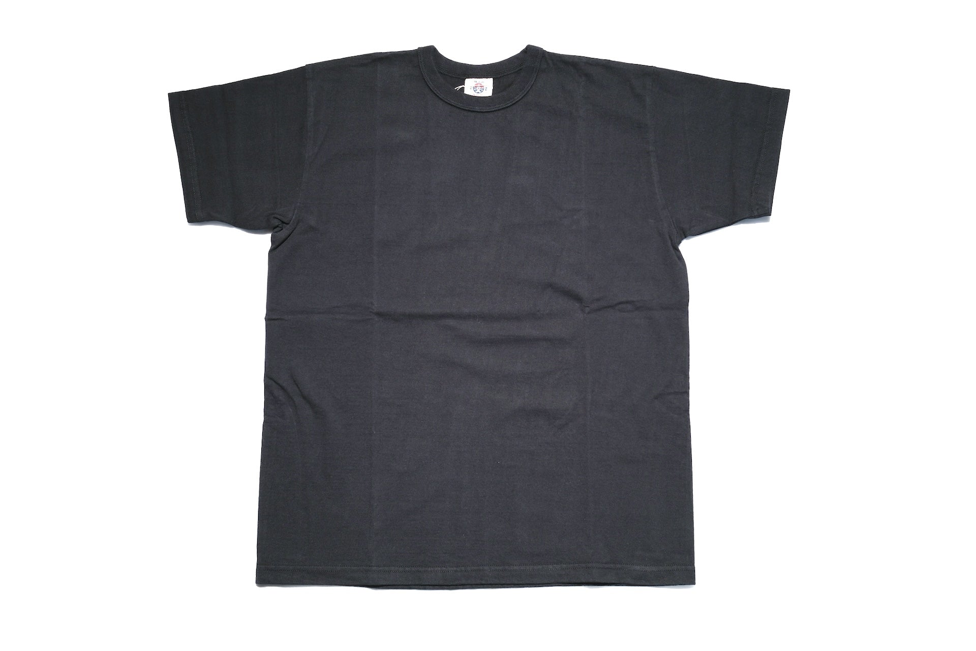 Samurai 8.5oz Loopwheeled  "Overseas-Edition" Plain Tee (Black)