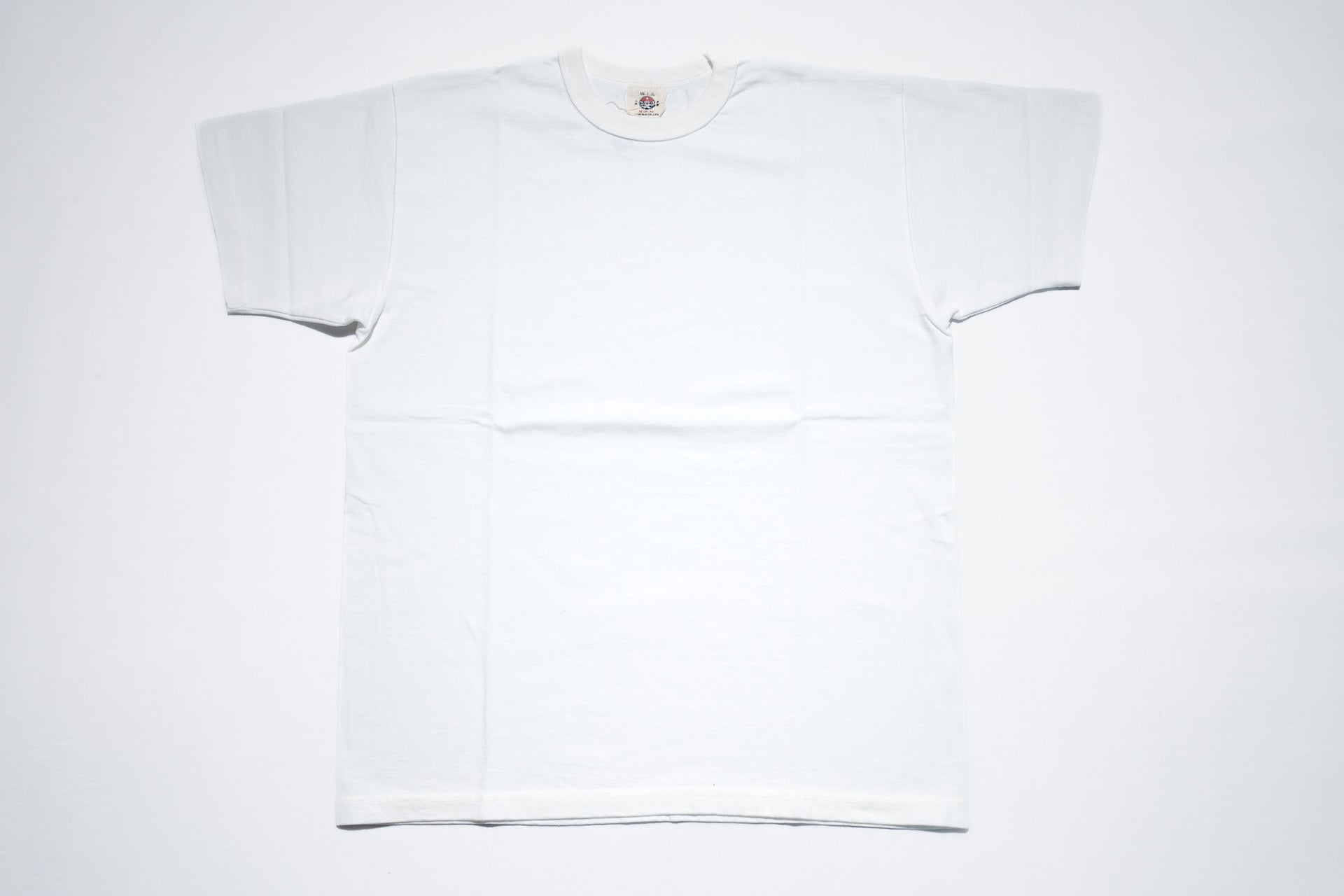 Samurai 8.5oz Loopwheeled  "Overseas-Edition" Plain Tee (White)