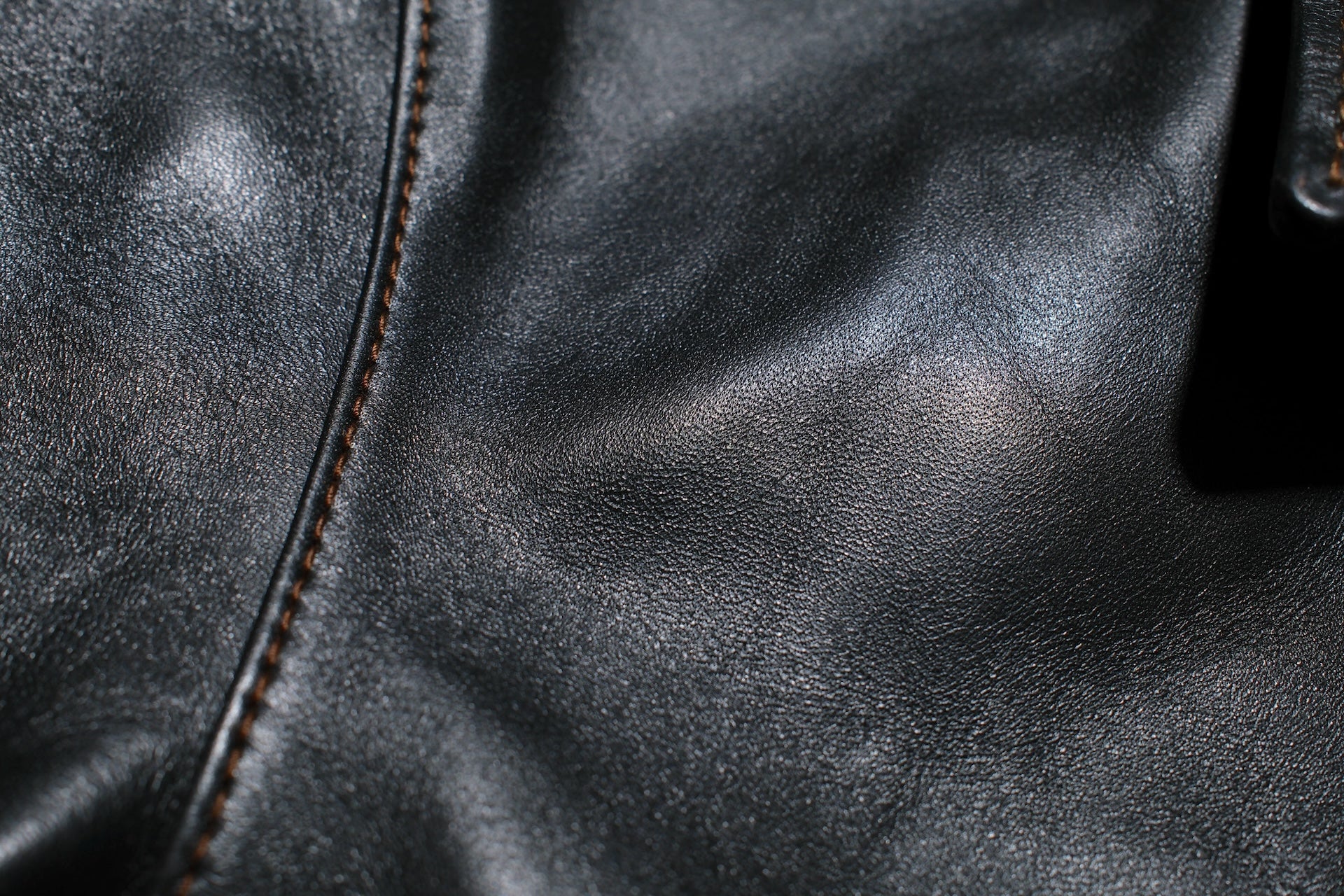 The Flat Head 'Ultimate' Horsehide 40s Single Riders Jacket (Black Tea-cored)