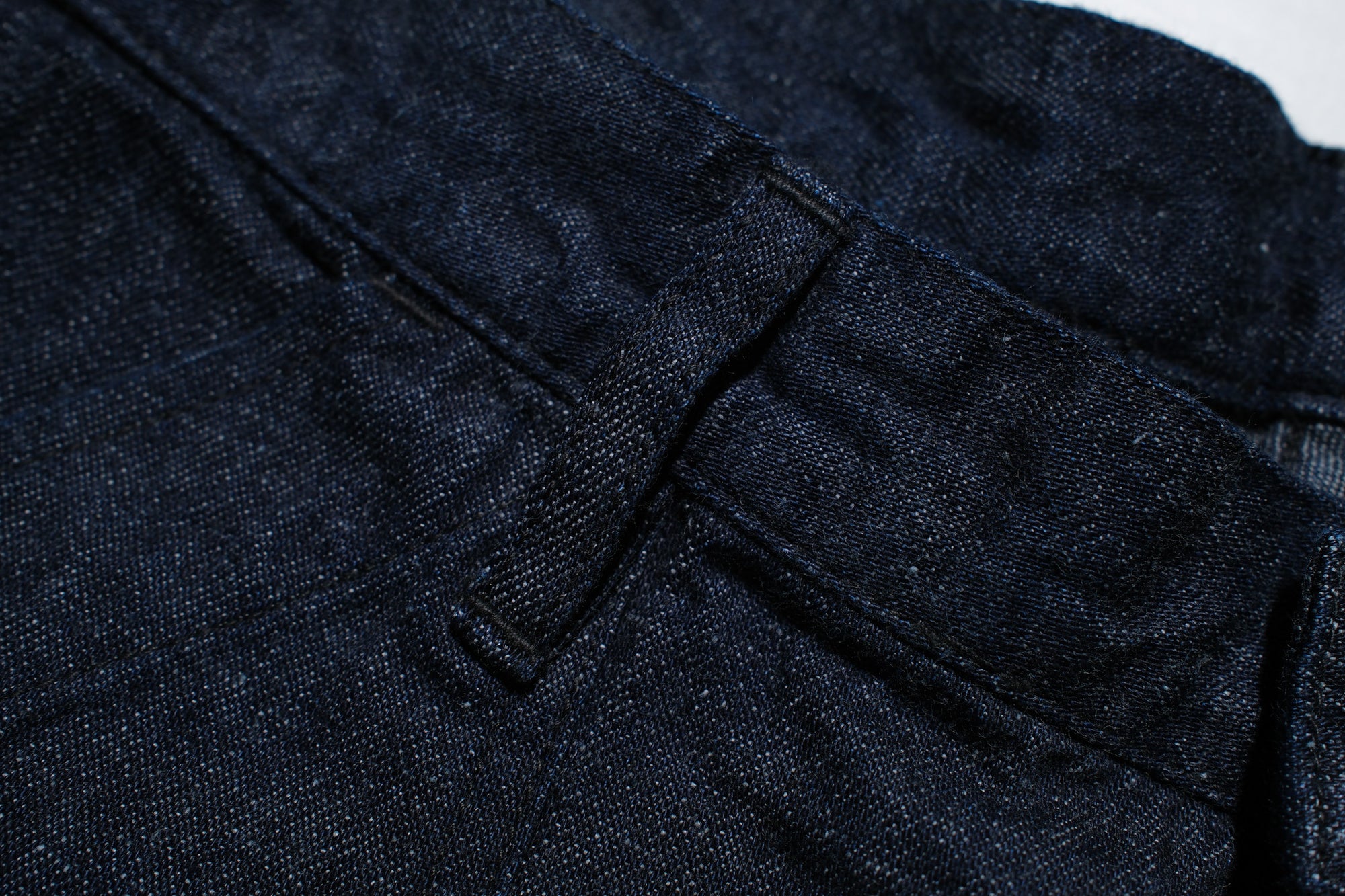 BONCOURA 12.5oz USN Military Indigo Denim Baker Pants