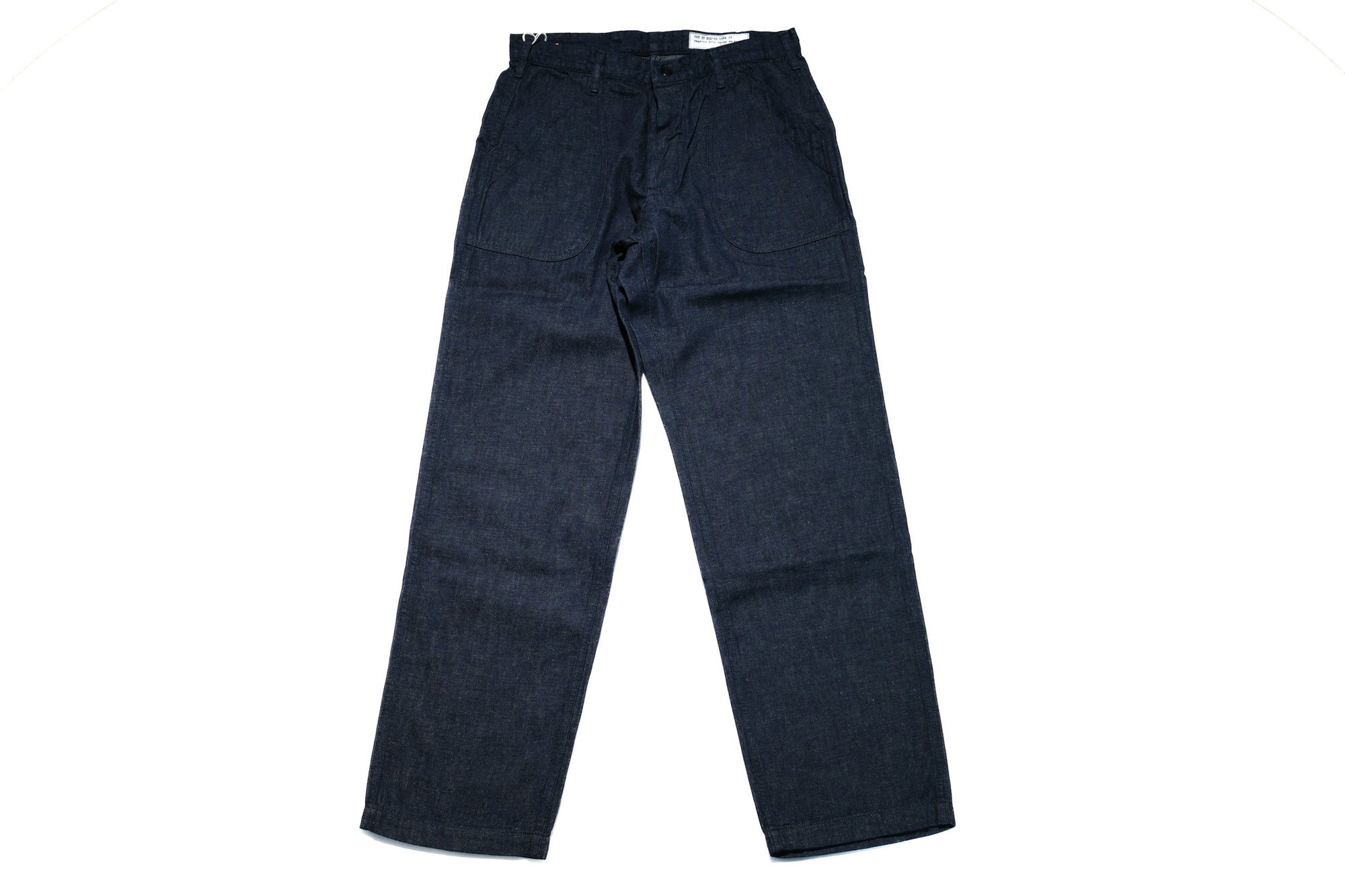 BONCOURA 12.5oz USN Military Indigo Denim Baker Pants