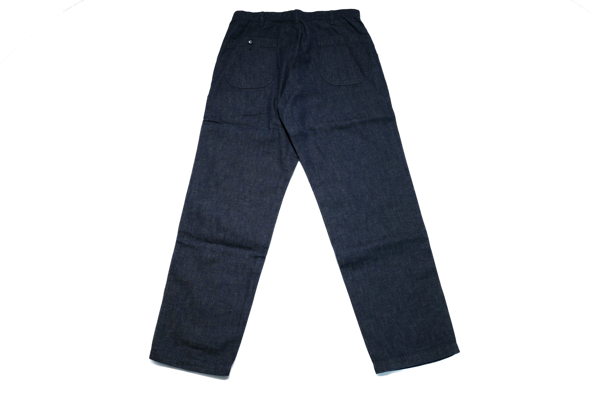 BONCOURA 12.5oz USN Military Indigo Denim Baker Pants