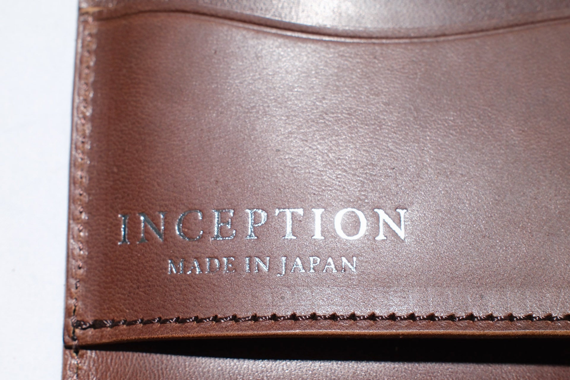 Inception by Accel Co. Horsebutt Short Trucker Wallet With Silver Concho (Brown Tea-core)