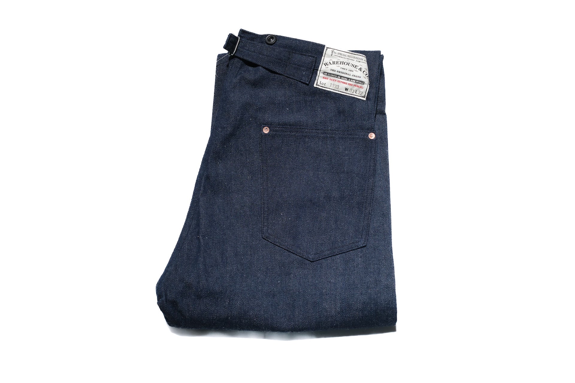 Warehouse 13.5oz Indigo Dyed "No.3 Series" Selvage Denim Overalls (Classic Straight fit)