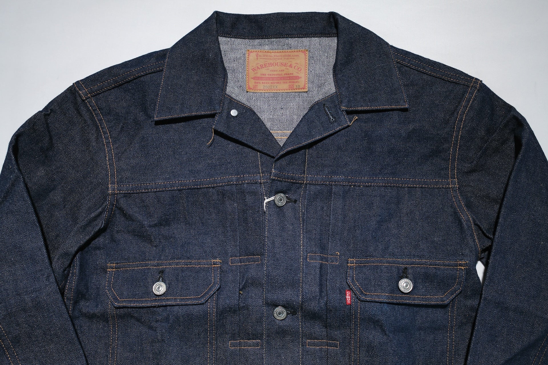 Warehouse 2002XX 14oz Early 60s Type 2 Denim Jacket