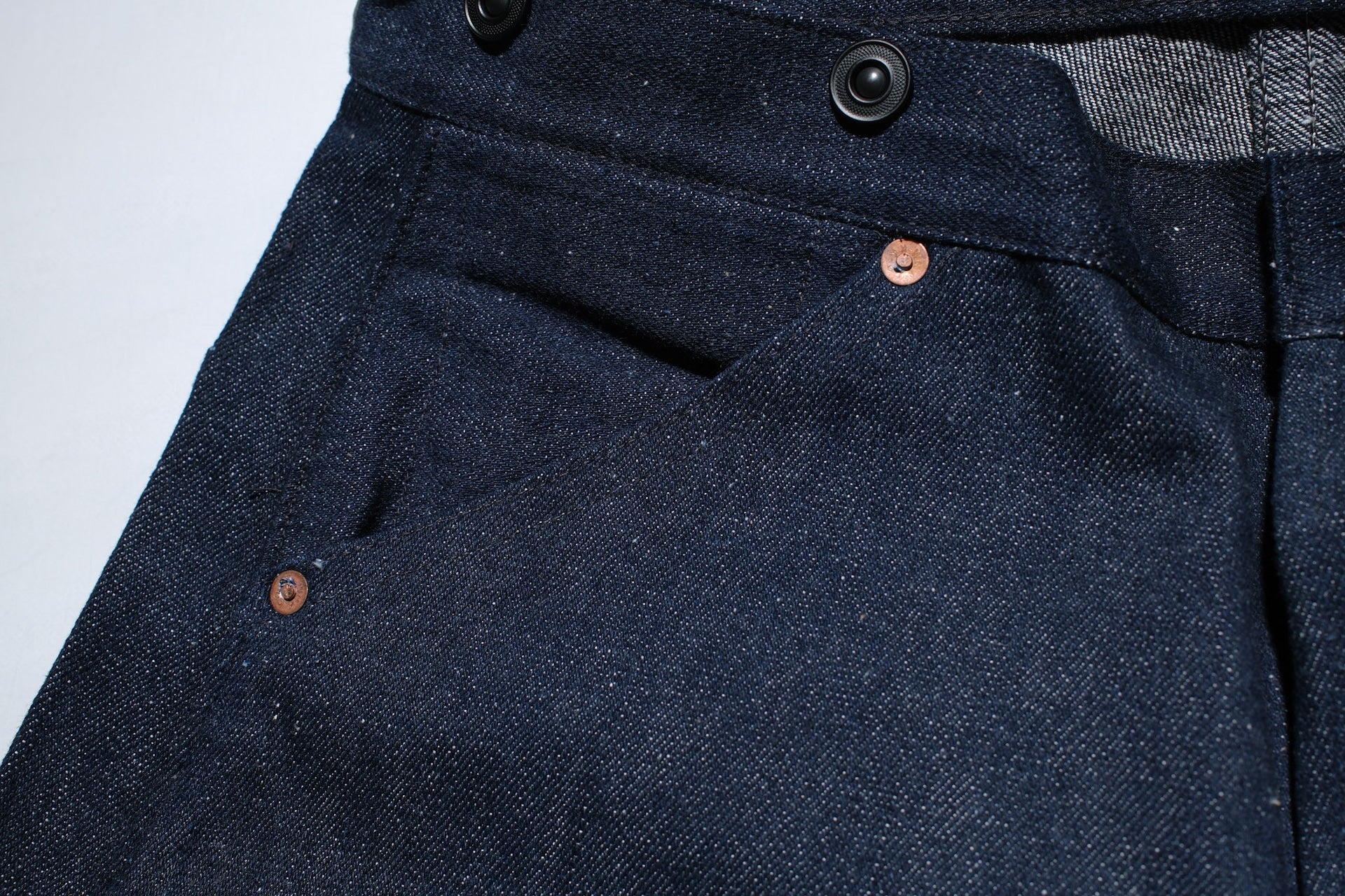 Warehouse 13.5oz Indigo Dyed "No.3 Series" Selvage Denim Overalls (Classic Straight fit)