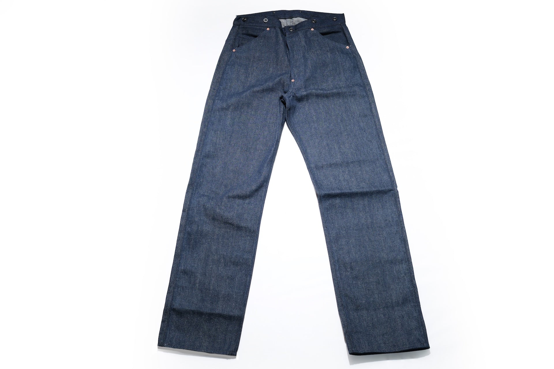 Warehouse 13.5oz Indigo Dyed "No.3 Series" Selvage Denim Overalls (Classic Straight fit)
