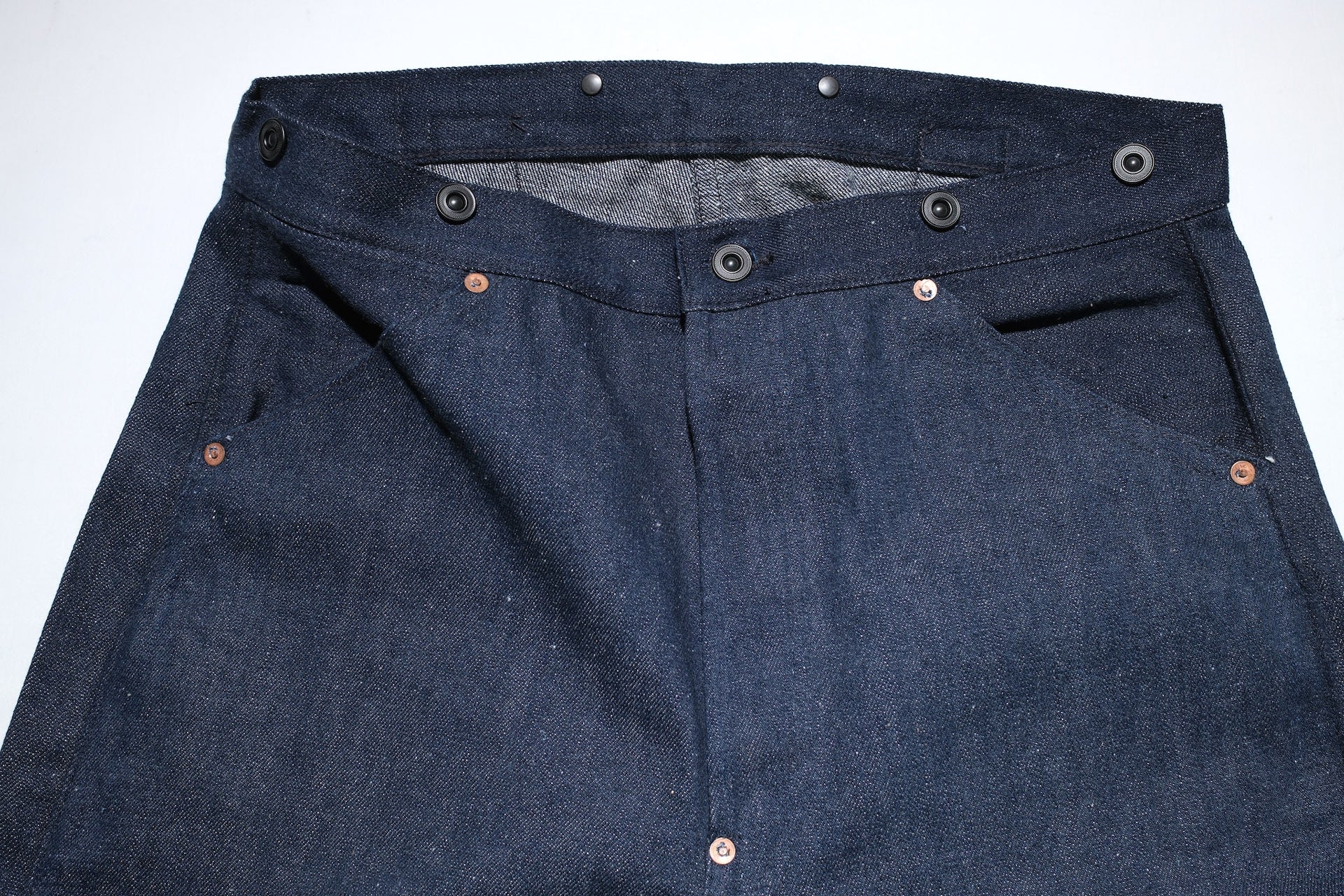 Warehouse 13.5oz Indigo Dyed "No.3 Series" Selvage Denim Overalls (Classic Straight fit)