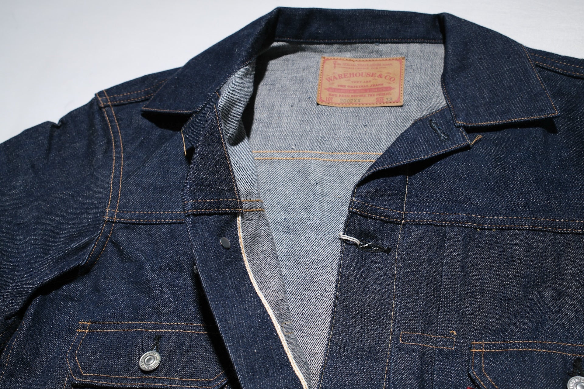 Warehouse 2002XX 14oz Early 60s Type 2 Denim Jacket