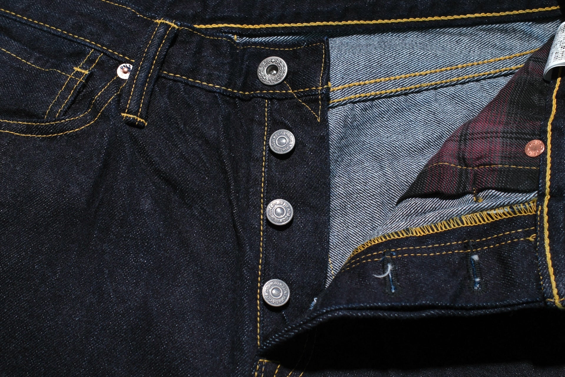 The Flat Head 12oz S2003 WWII Denim (Straight Tapered fit)