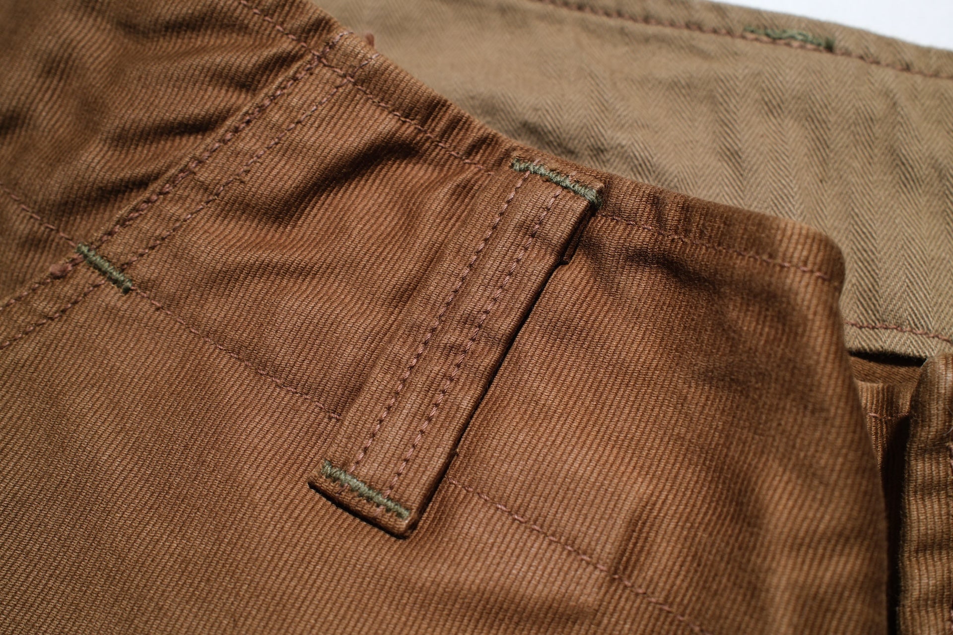 Freewheelers Heavyweight Jungle Cloth "S-8 Aviators' Trousers" (Sepia Brown)