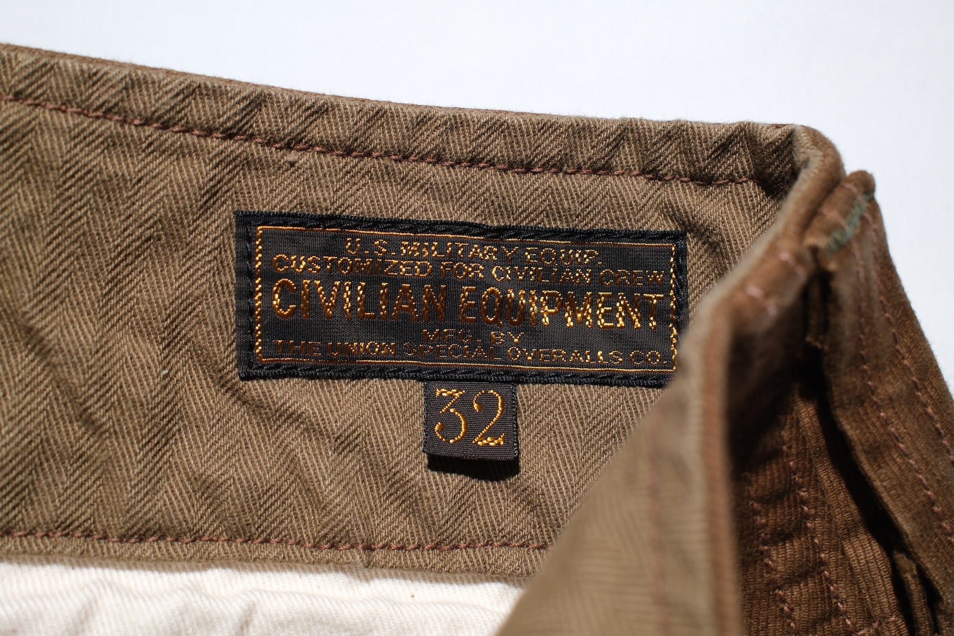 Freewheelers Heavyweight Jungle Cloth "S-8 Aviators' Trousers" (Sepia Brown)