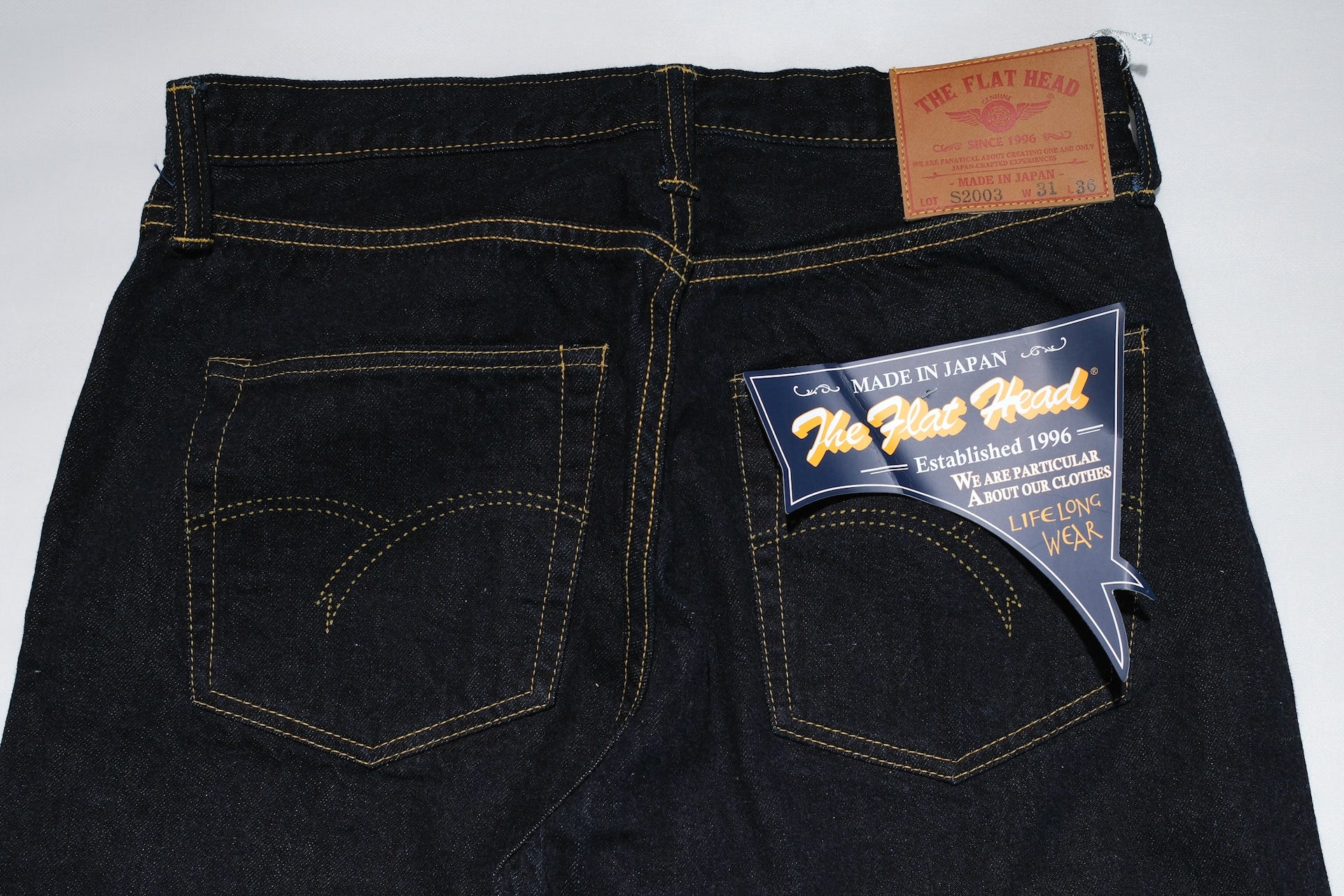 The Flat Head 12oz S2003 WWII Denim (Straight Tapered fit)