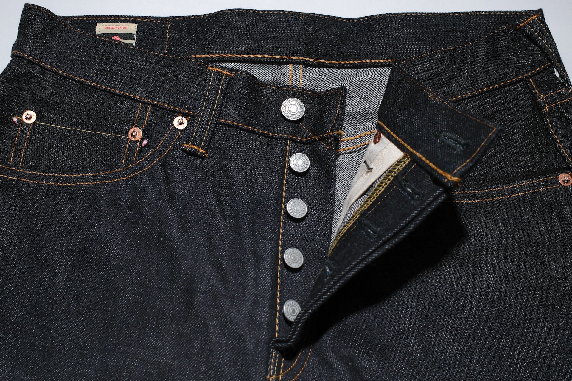 Momotaro 15.7oz 0605-V Denim (Natural Tapered Fit)