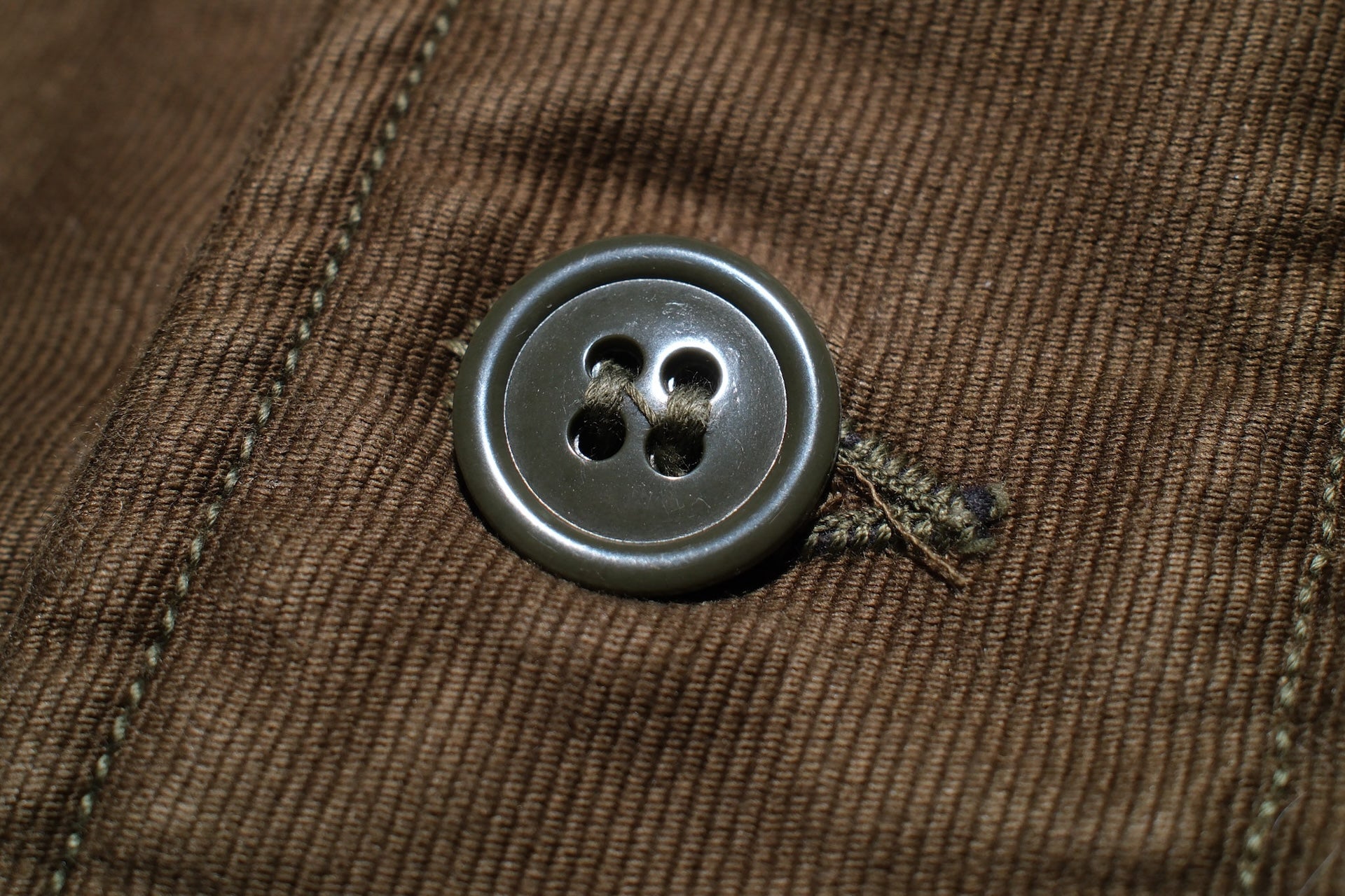 Freewheelers "Deck Worker" Jacket (Dark Khaki Green)