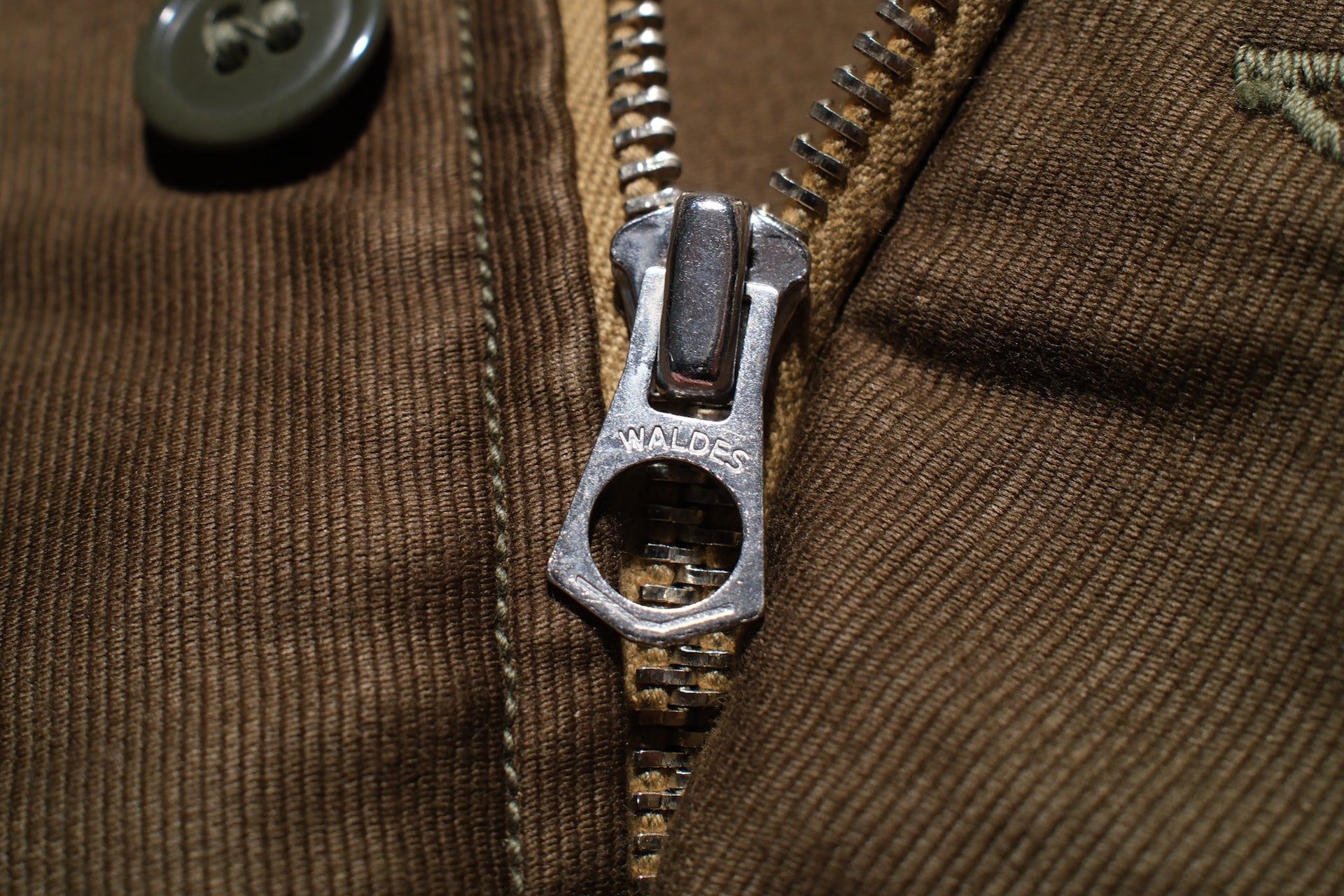 Freewheelers "Deck Worker" Jacket (Dark Khaki Green)