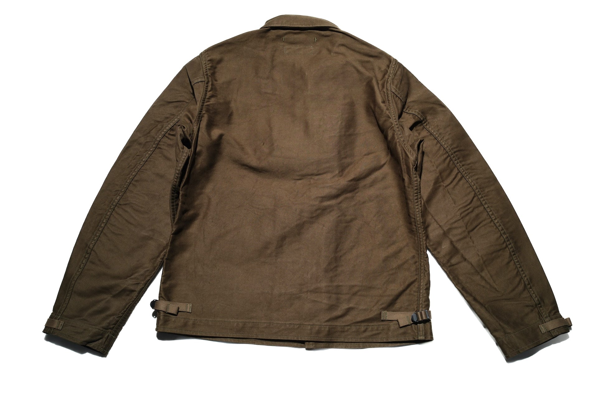 Freewheelers "Deck Worker" Jacket (Dark Khaki Green)